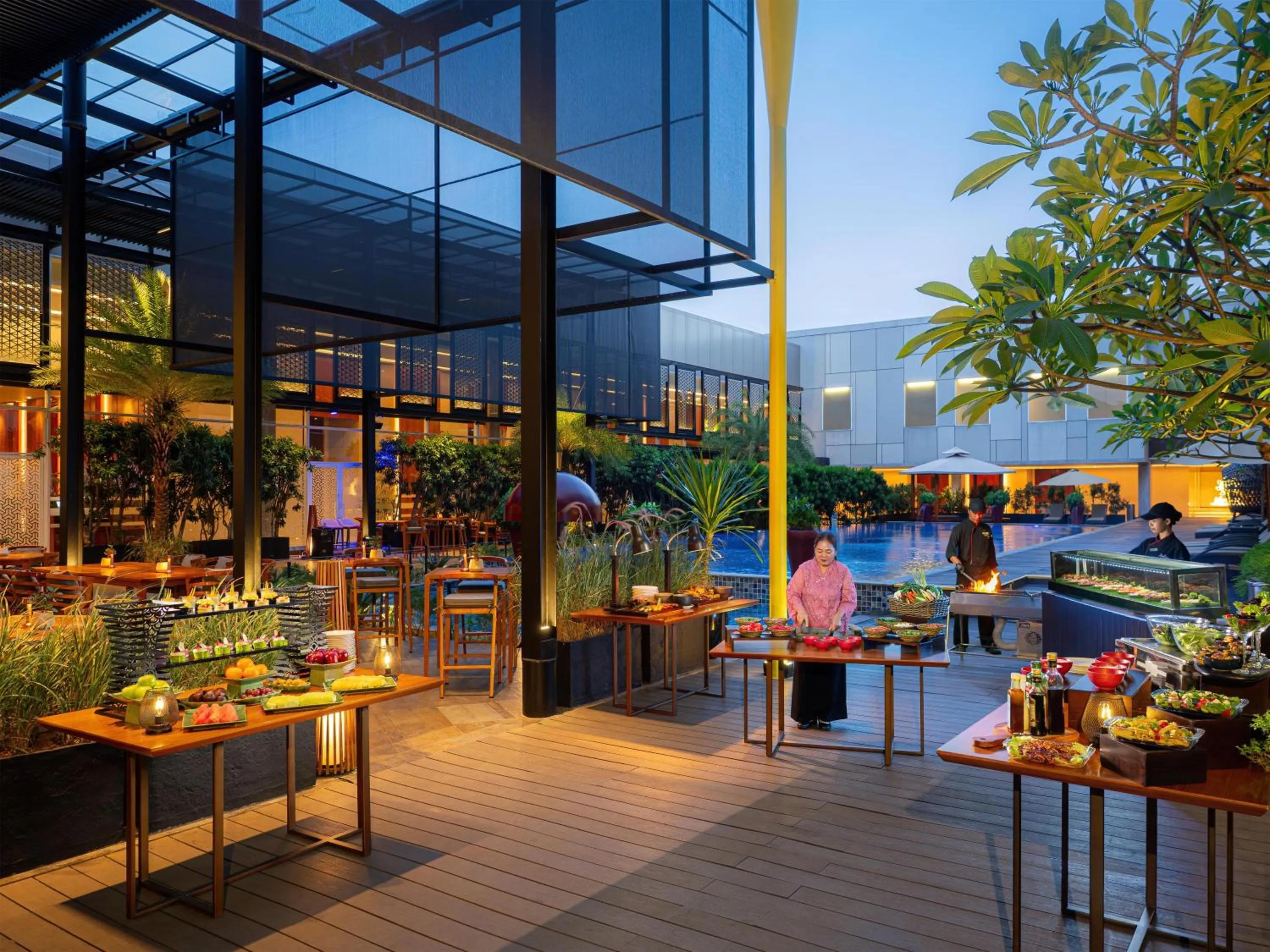 Restaurant/places to eat in Radisson Lampung Kedaton