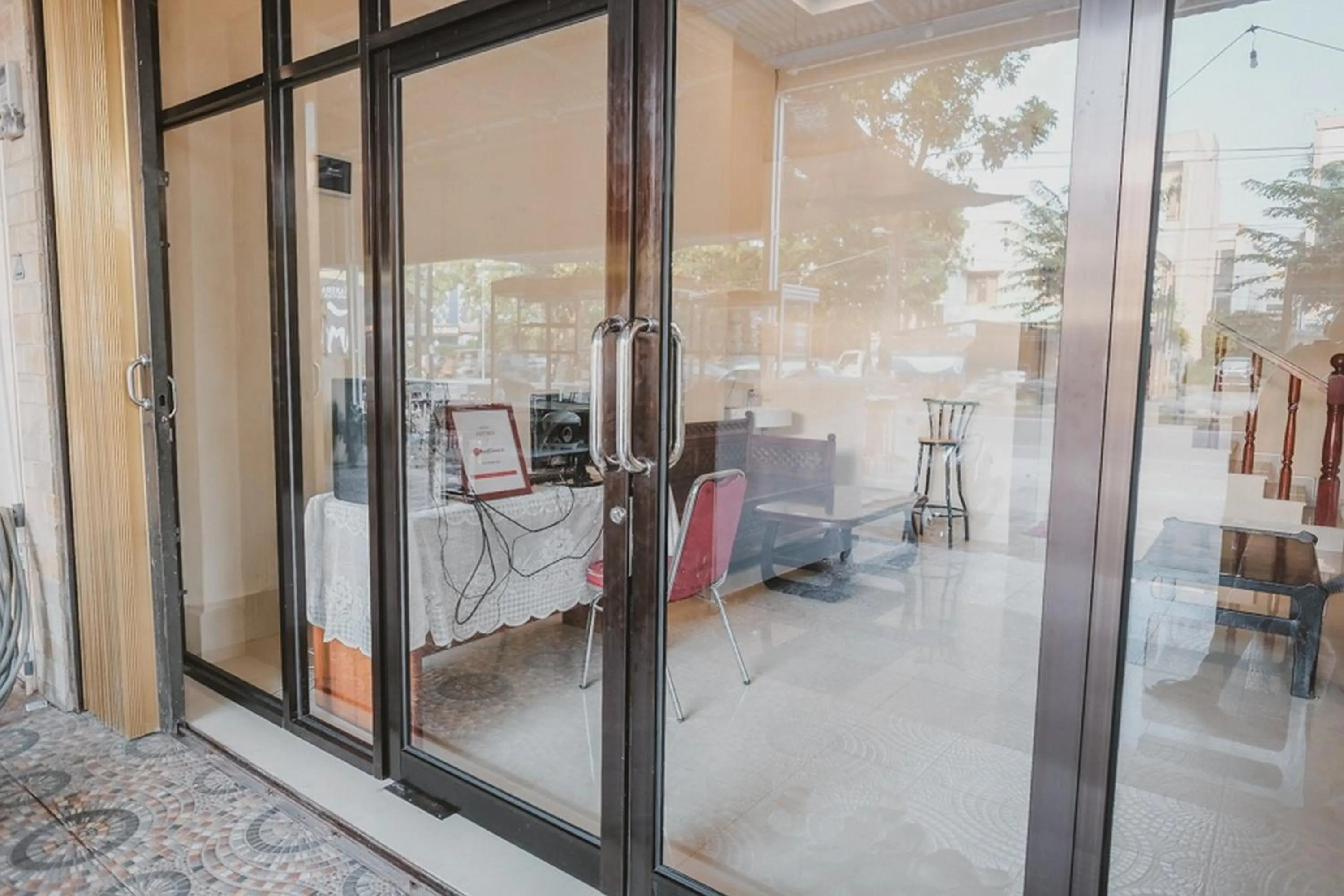 Lobby or reception in RedDoorz near Ringroad City Walks Medan