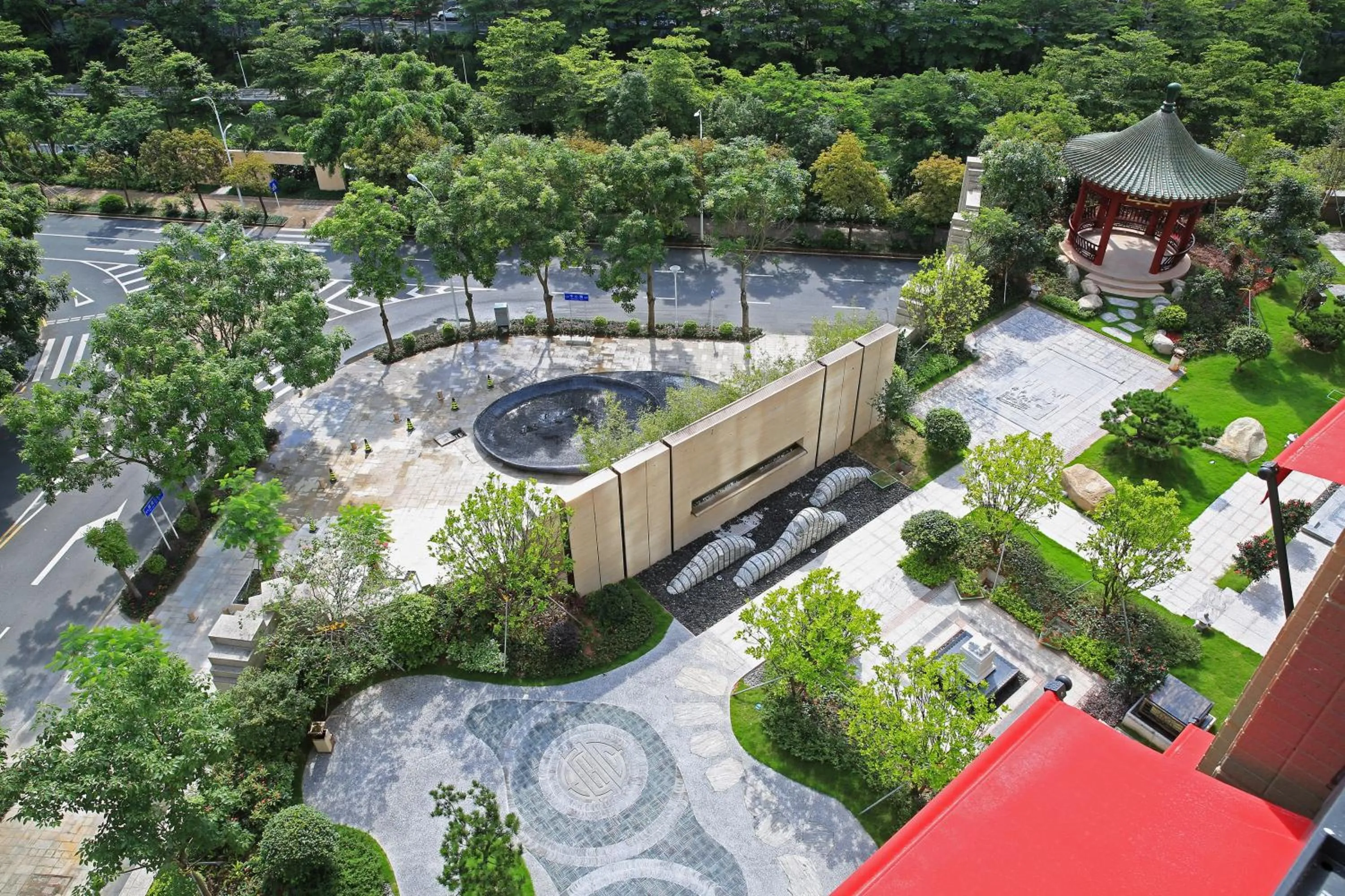 Garden view in Hotel Kapok Shenzhen HouHai (Close to Shenzhen Bay)