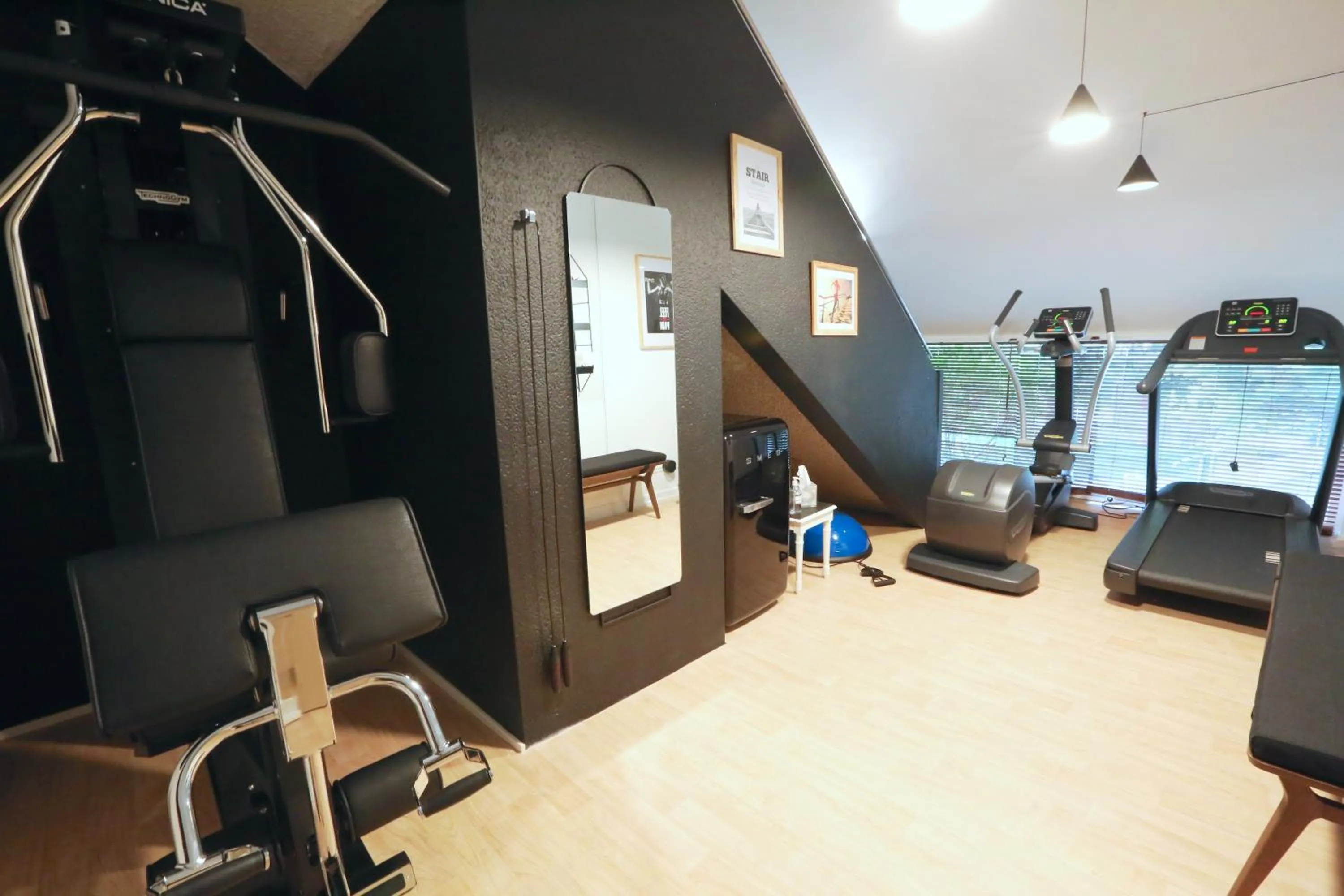 Fitness centre/facilities in Hostellerie Cèdre & Spa Beaune
