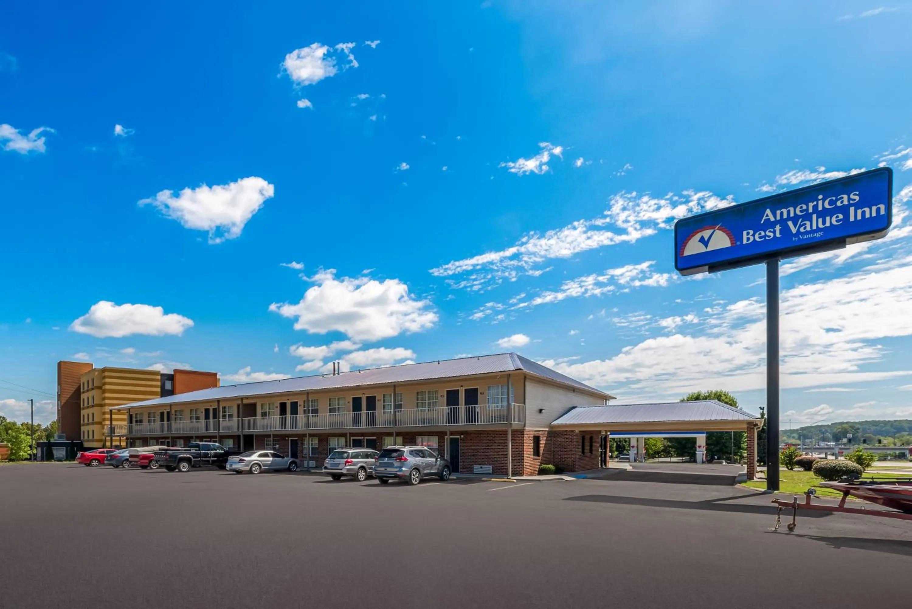 Property building in America's Best Value Inn-Athens