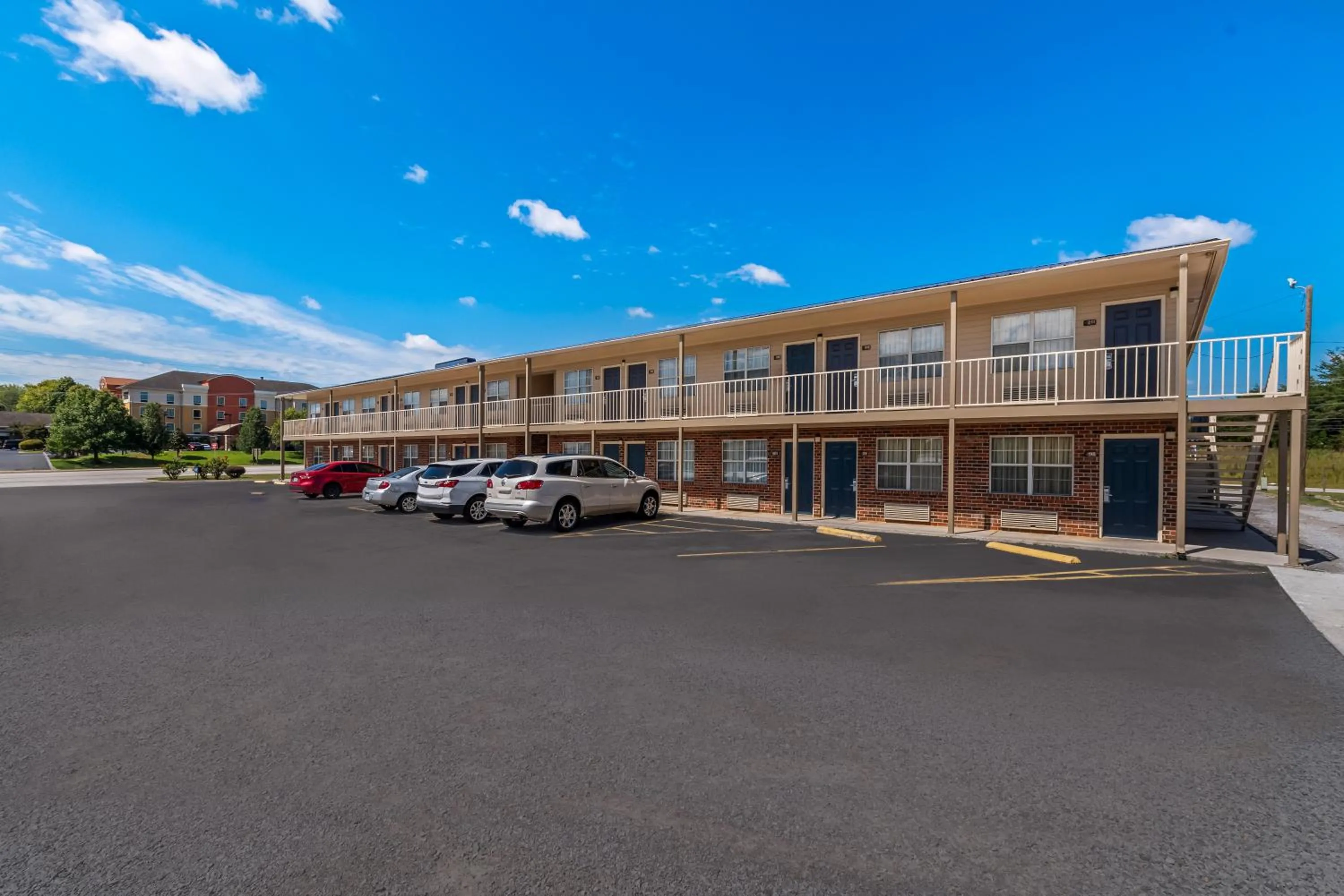 Property building in America's Best Value Inn-Athens