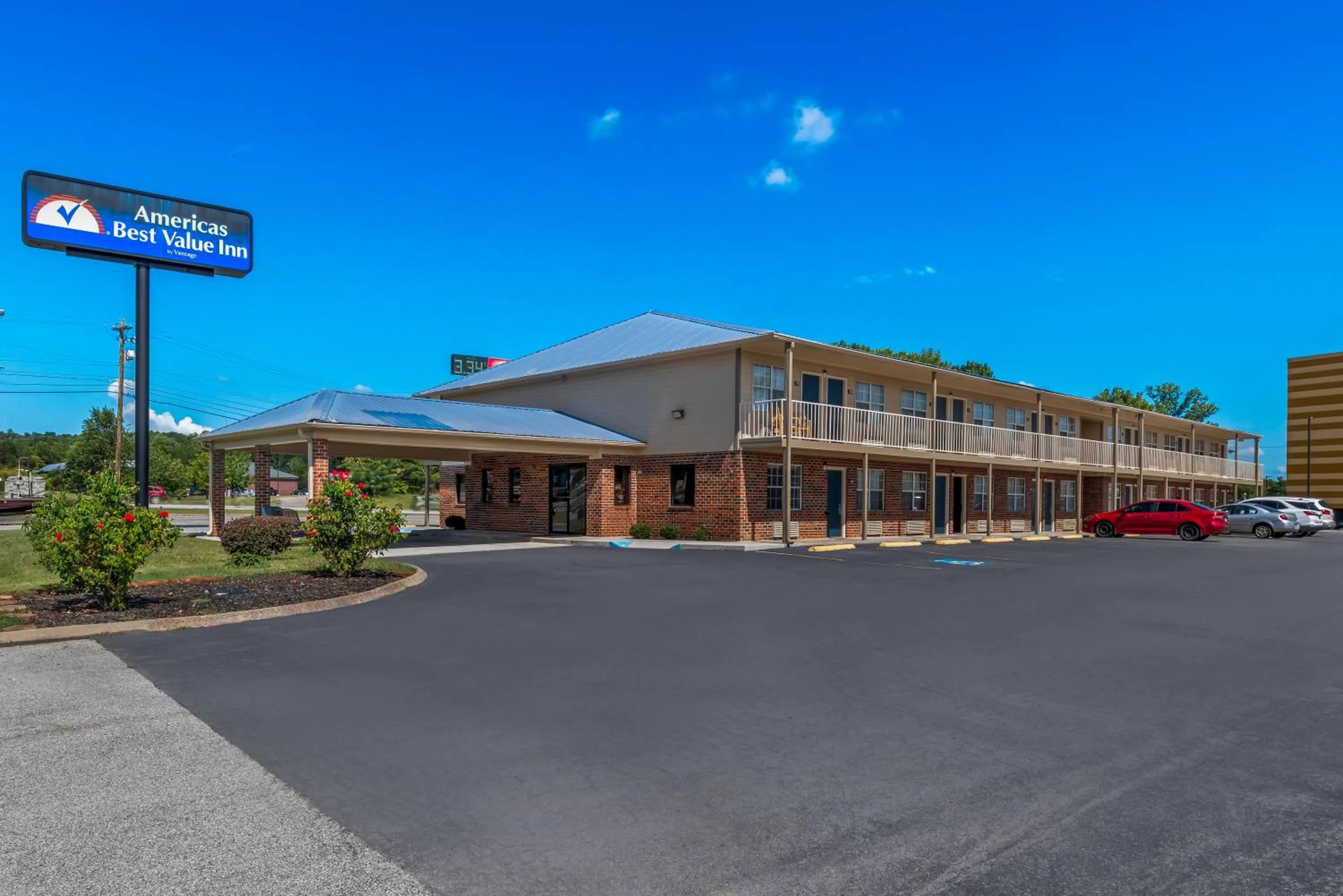 Property building in America's Best Value Inn-Athens