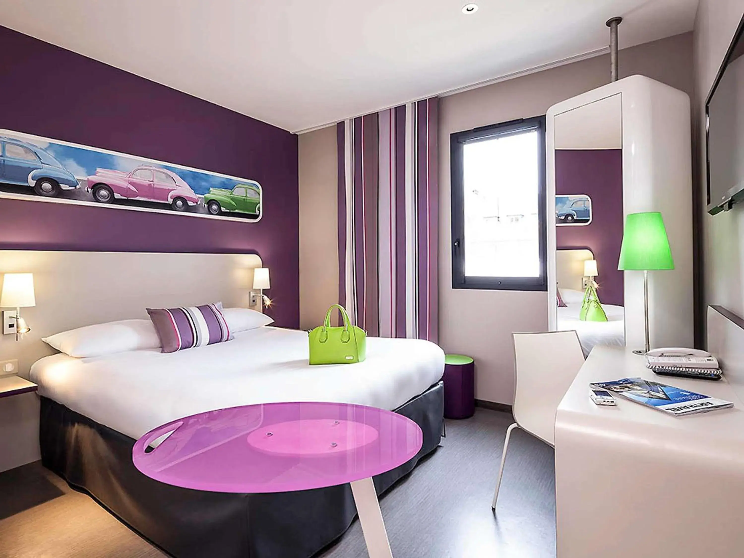 Bedroom, Bed in ibis Styles Montbéliard Bedroom, Bed in ibis Styles Montbéliard