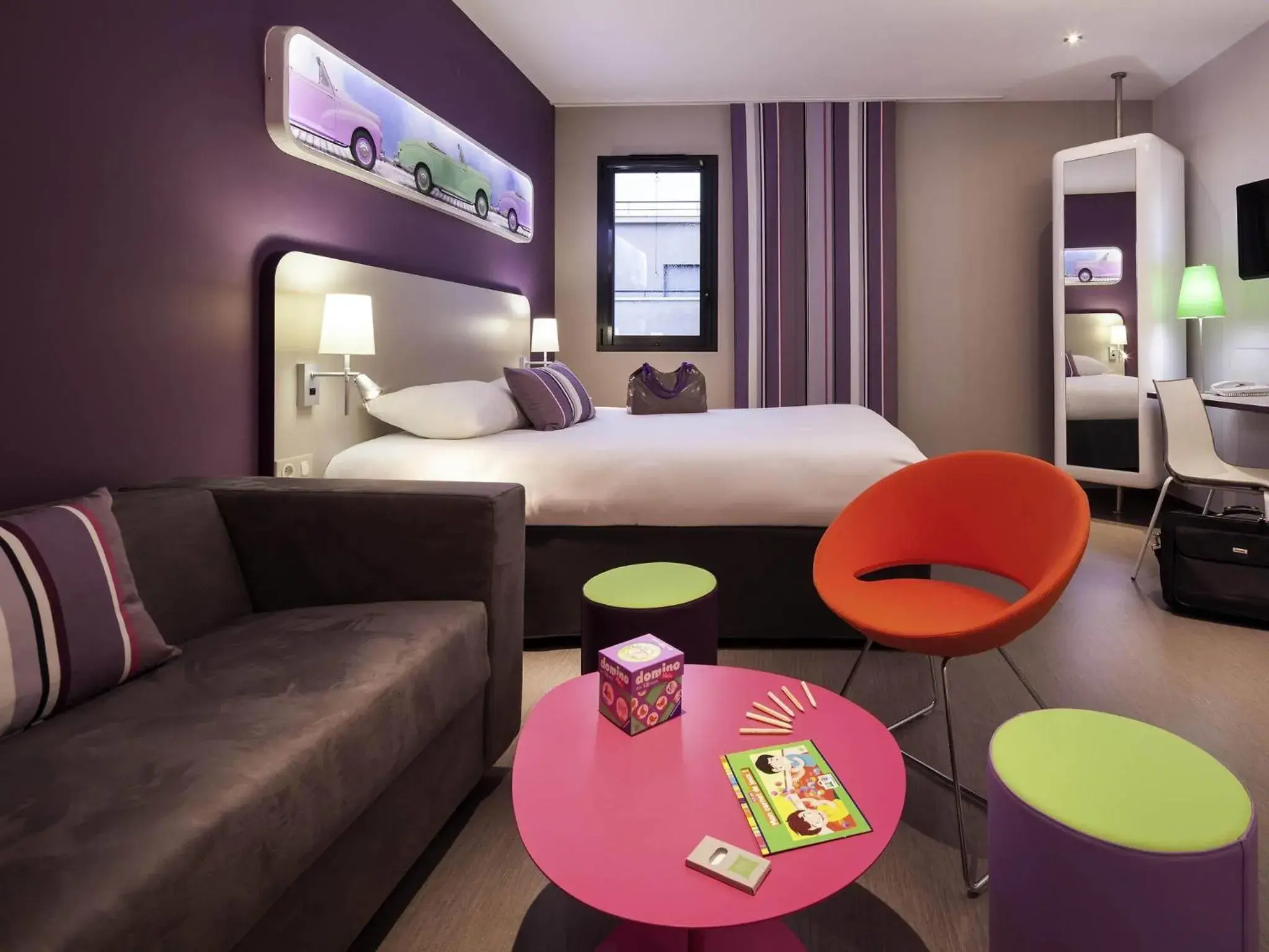 Bedroom, Bed in ibis Styles Montbéliard Bedroom, Bed in ibis Styles Montbéliard