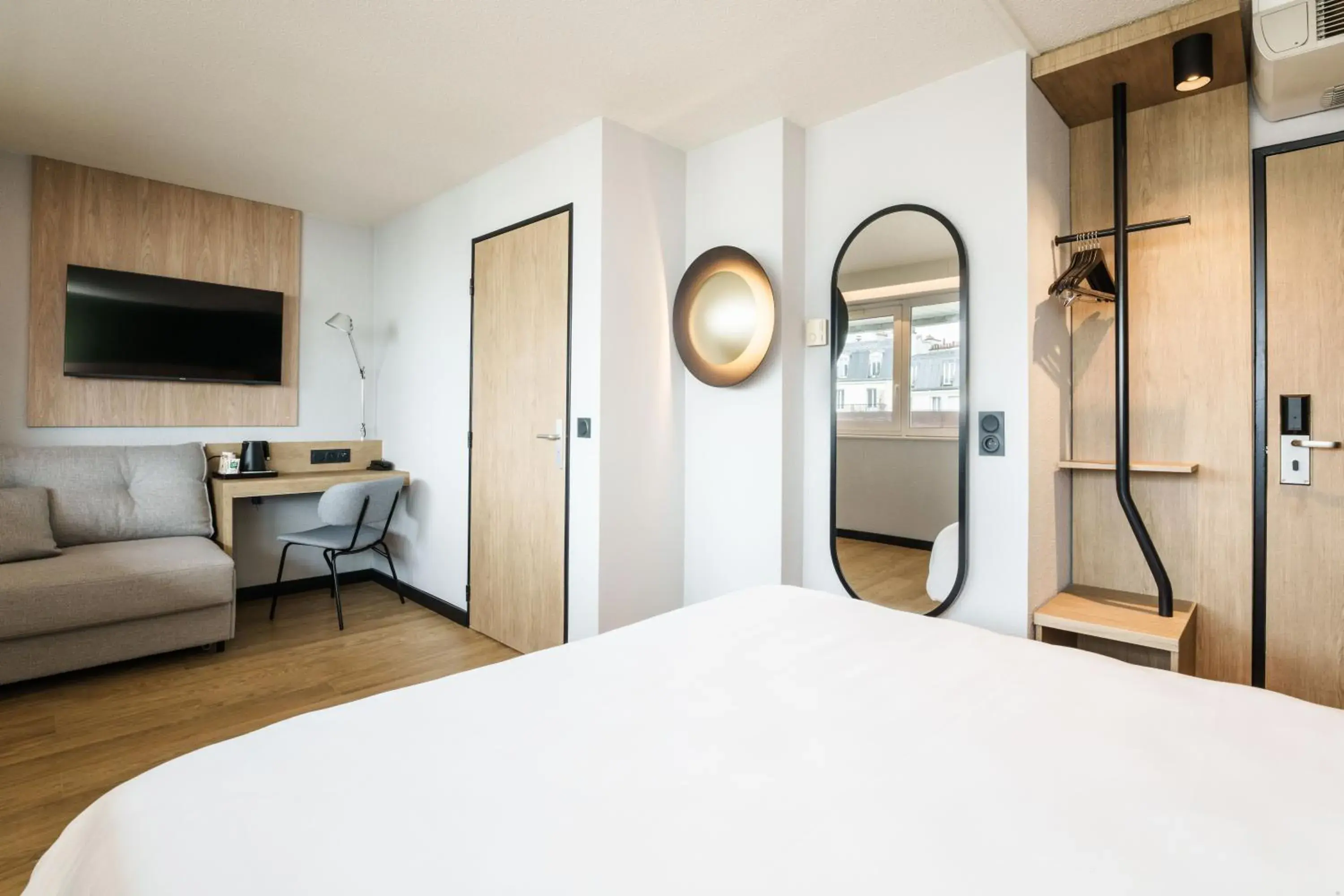 Bed in Campanile Blanc-Mesnil Bed in Campanile Blanc-Mesnil