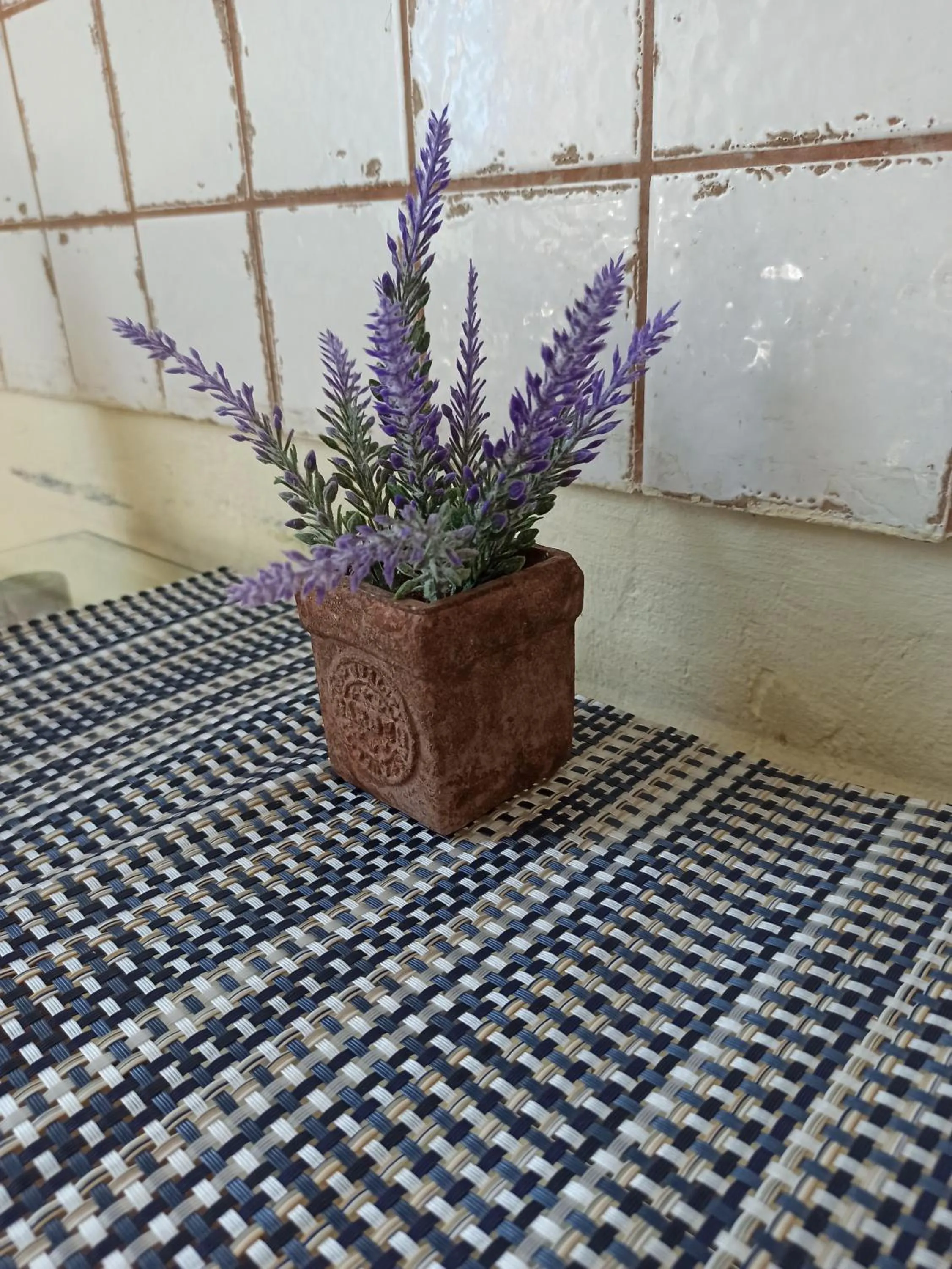 Decorative detail in Willa Retro Hostel & Garden