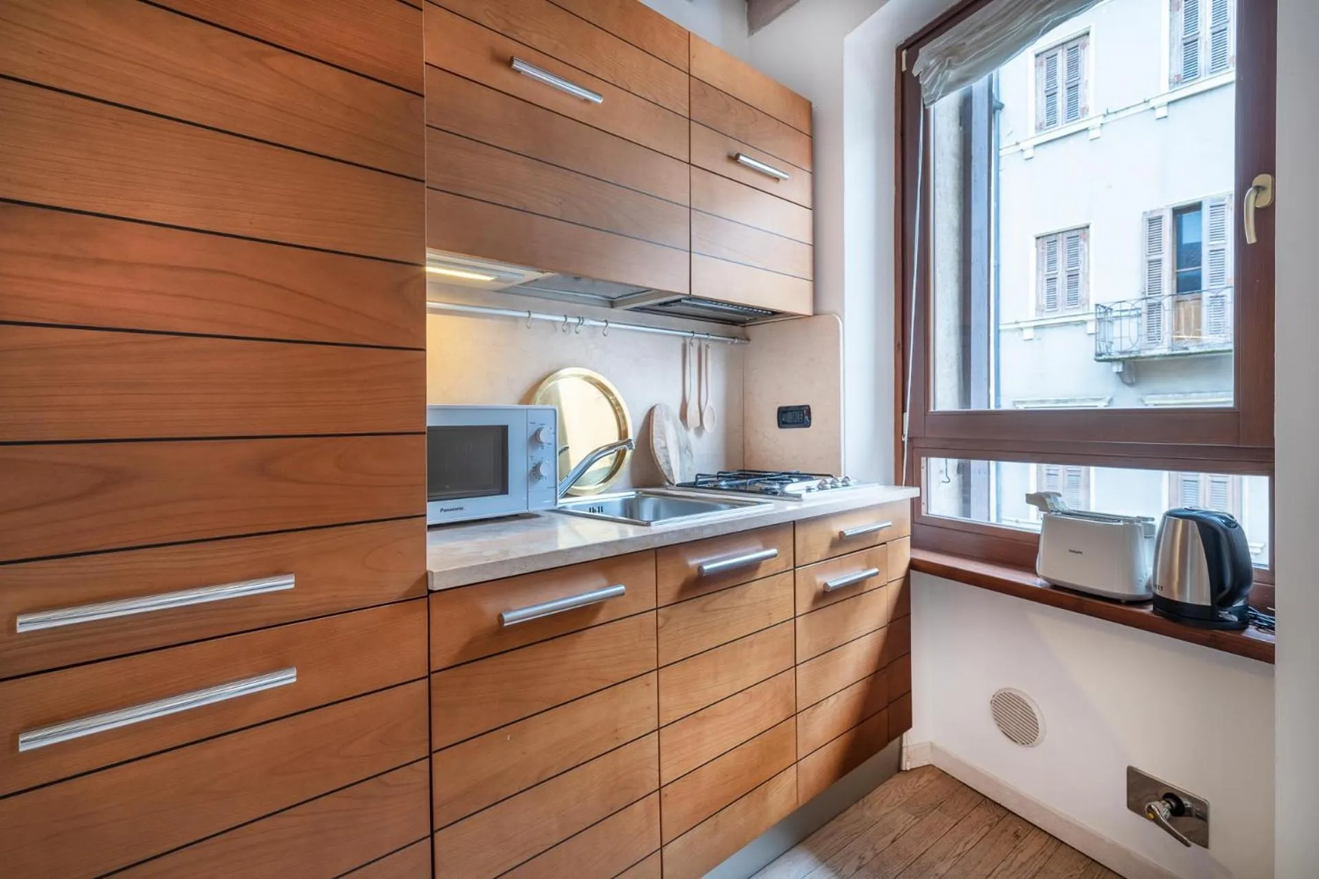 Kitchen or kitchenette in Arena Balcony