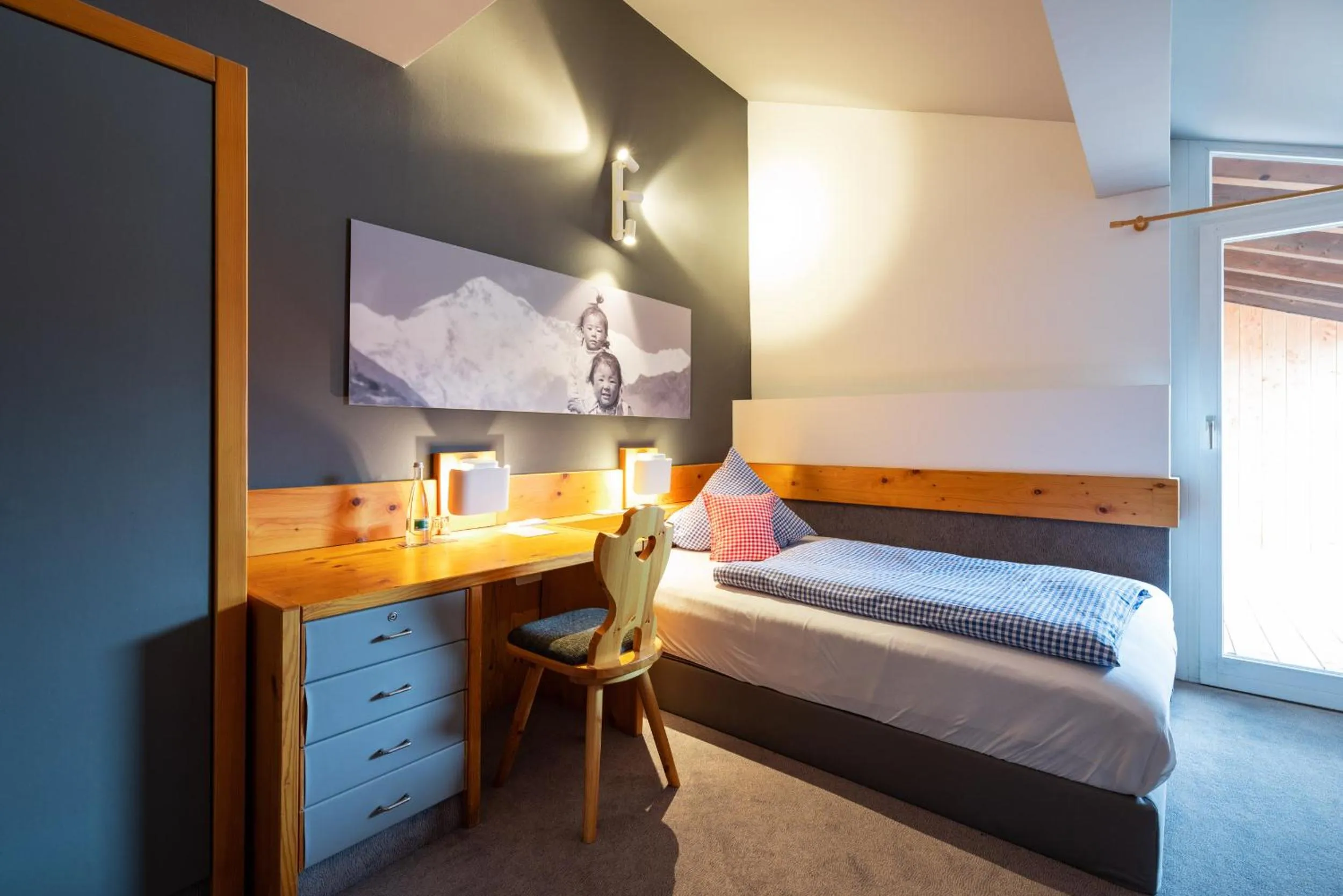 Bedroom, Bed in Posthorn