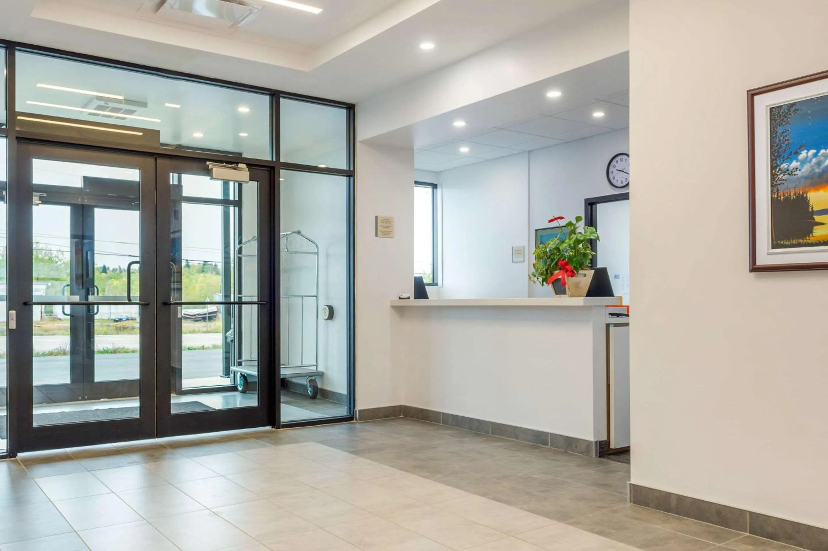 Lobby or reception in Rodeway Inn