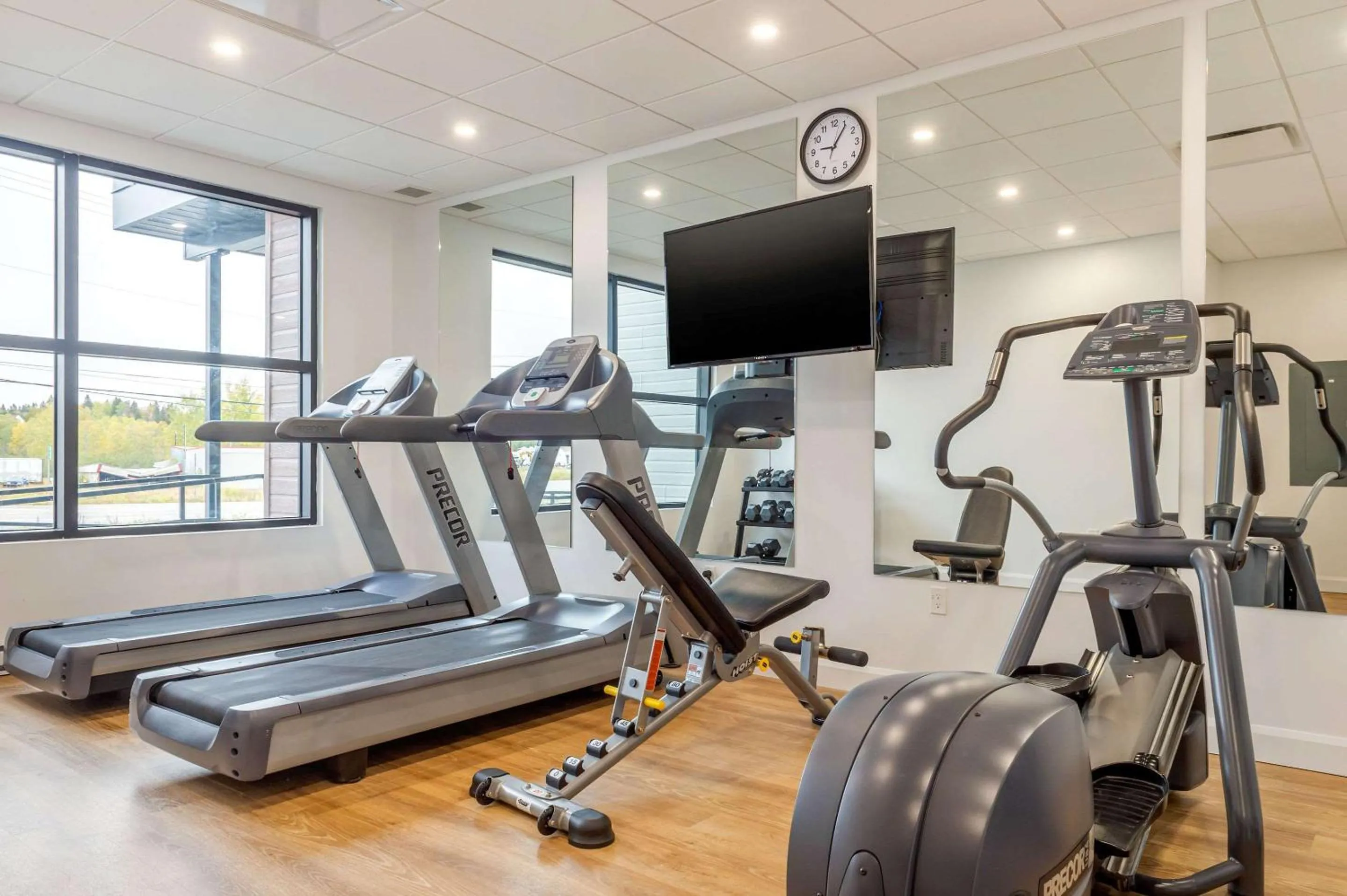 Fitness centre/facilities in Rodeway Inn