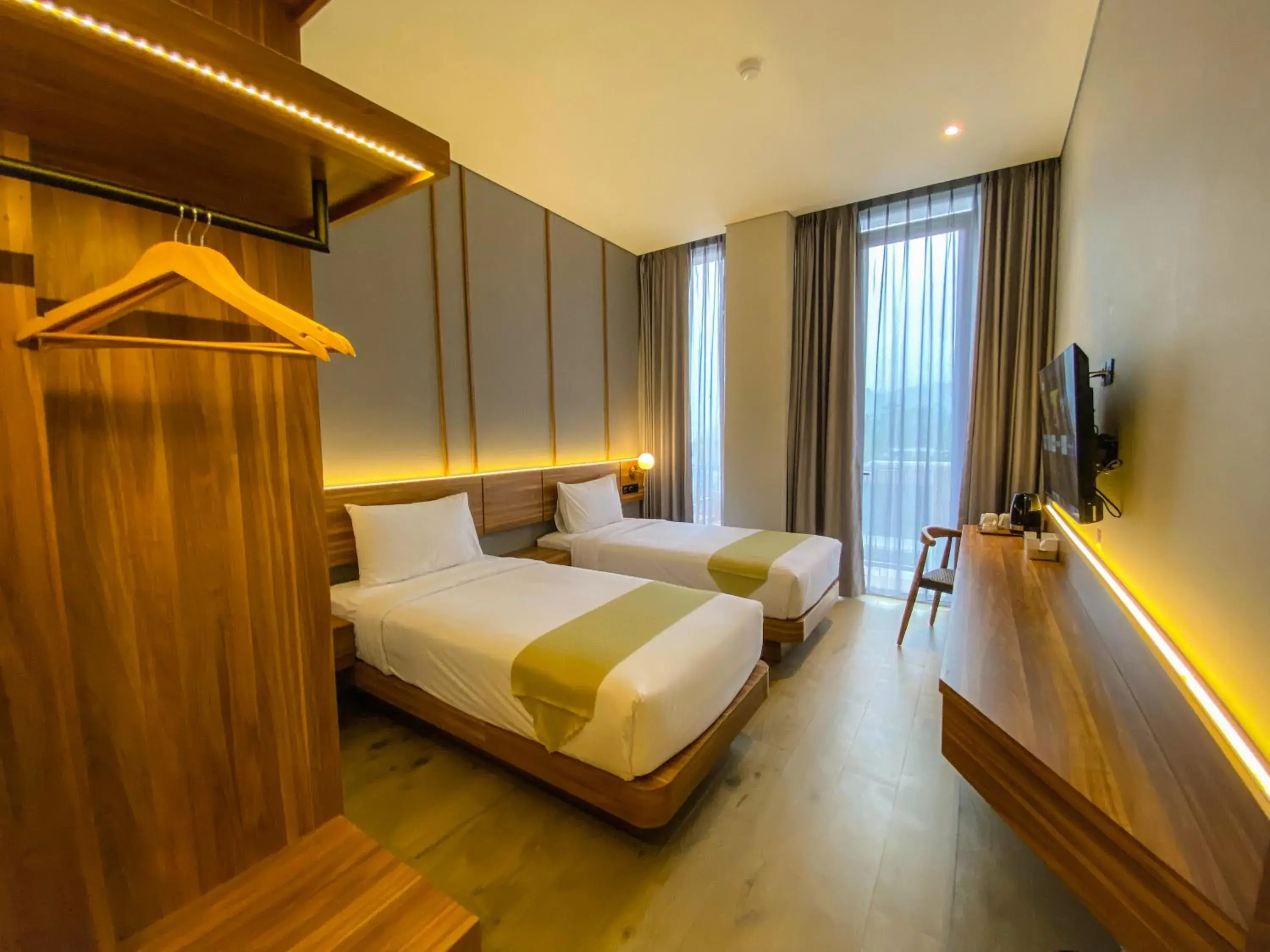 Twin Room in Facade Hotel by Azana Twin Room in Facade Hotel by Azana