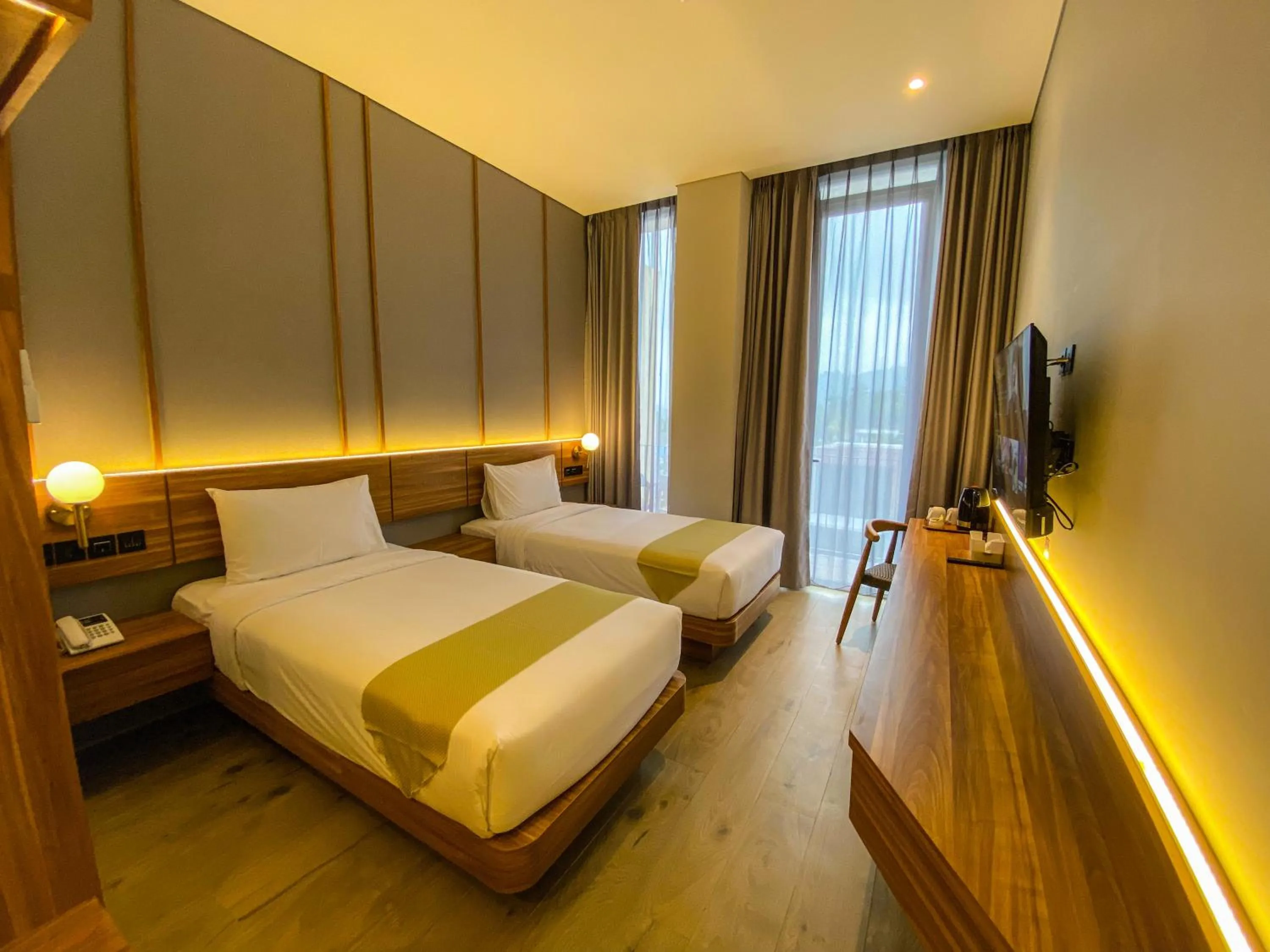 Bed in Facade Hotel by Azana