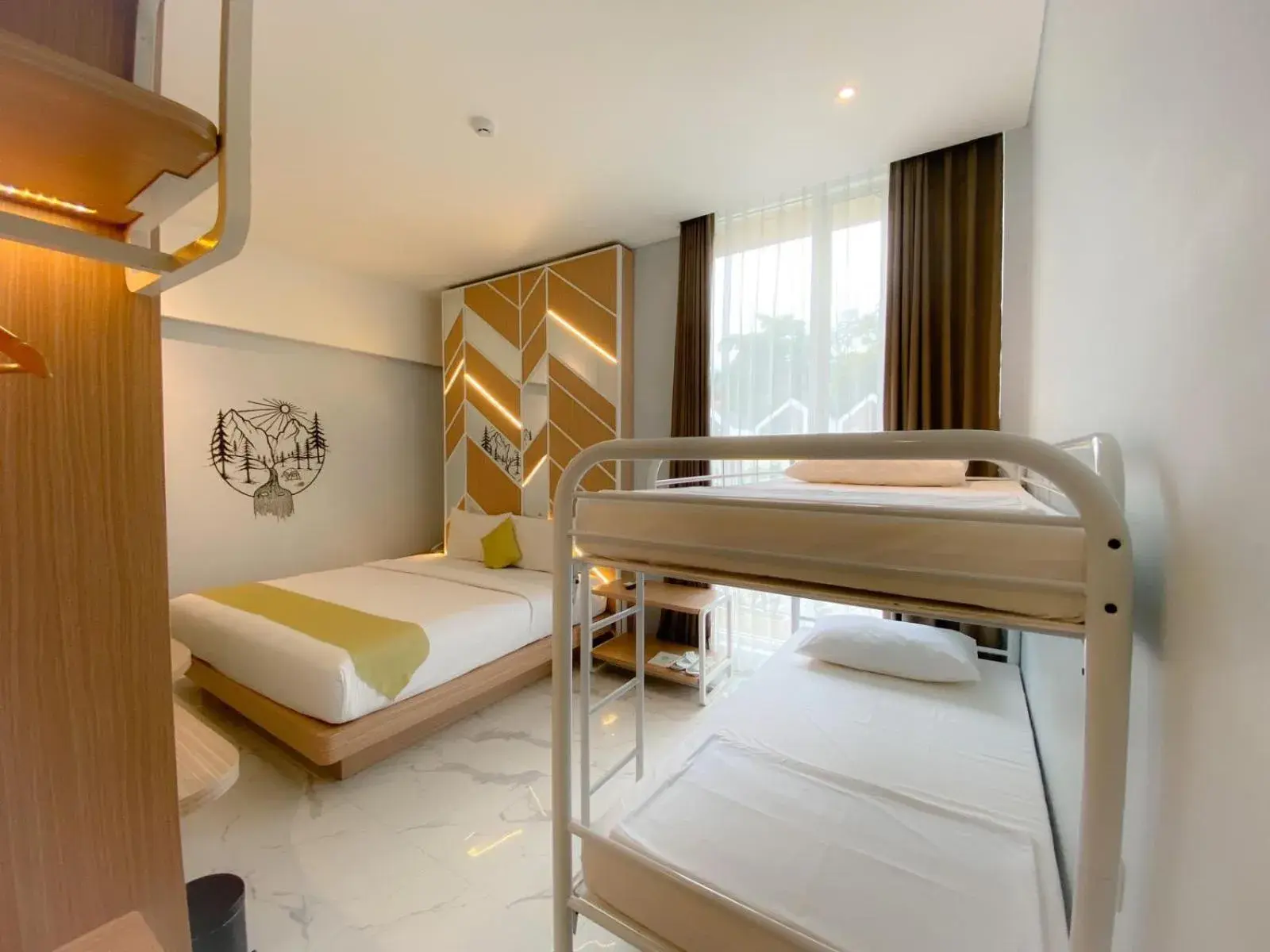 Bed in Facade Hotel by Azana Bed in Facade Hotel by Azana