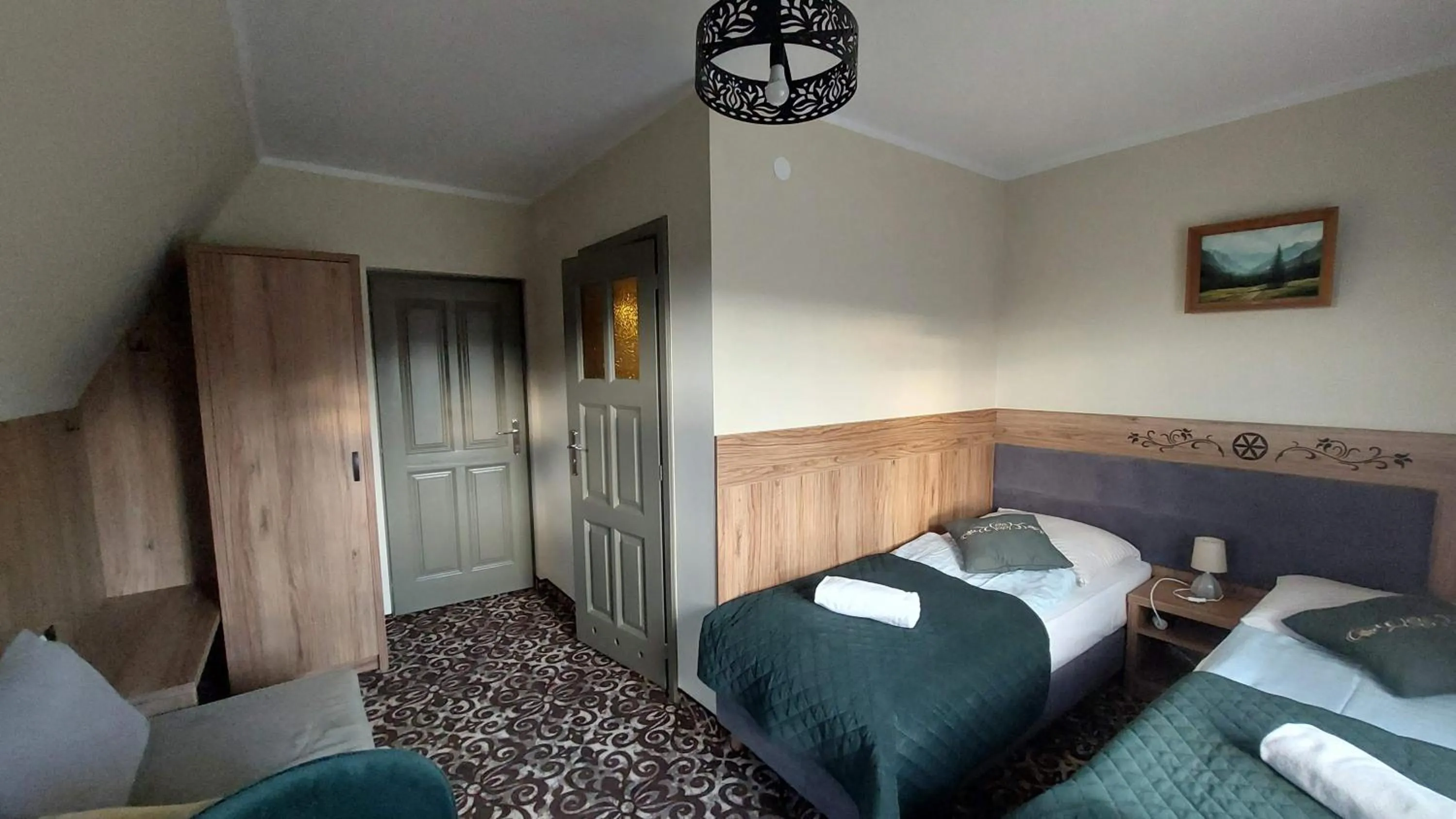 Bed in Willa u Kośle Zakopane