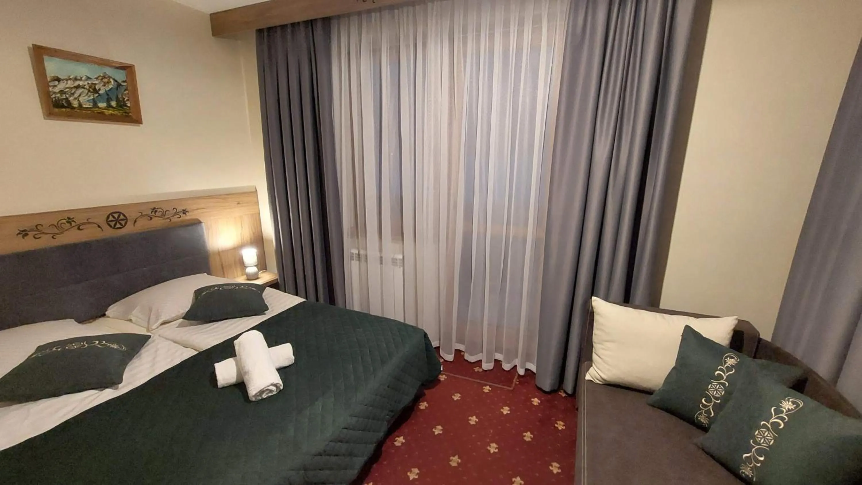 Bed in Willa u Kośle Zakopane