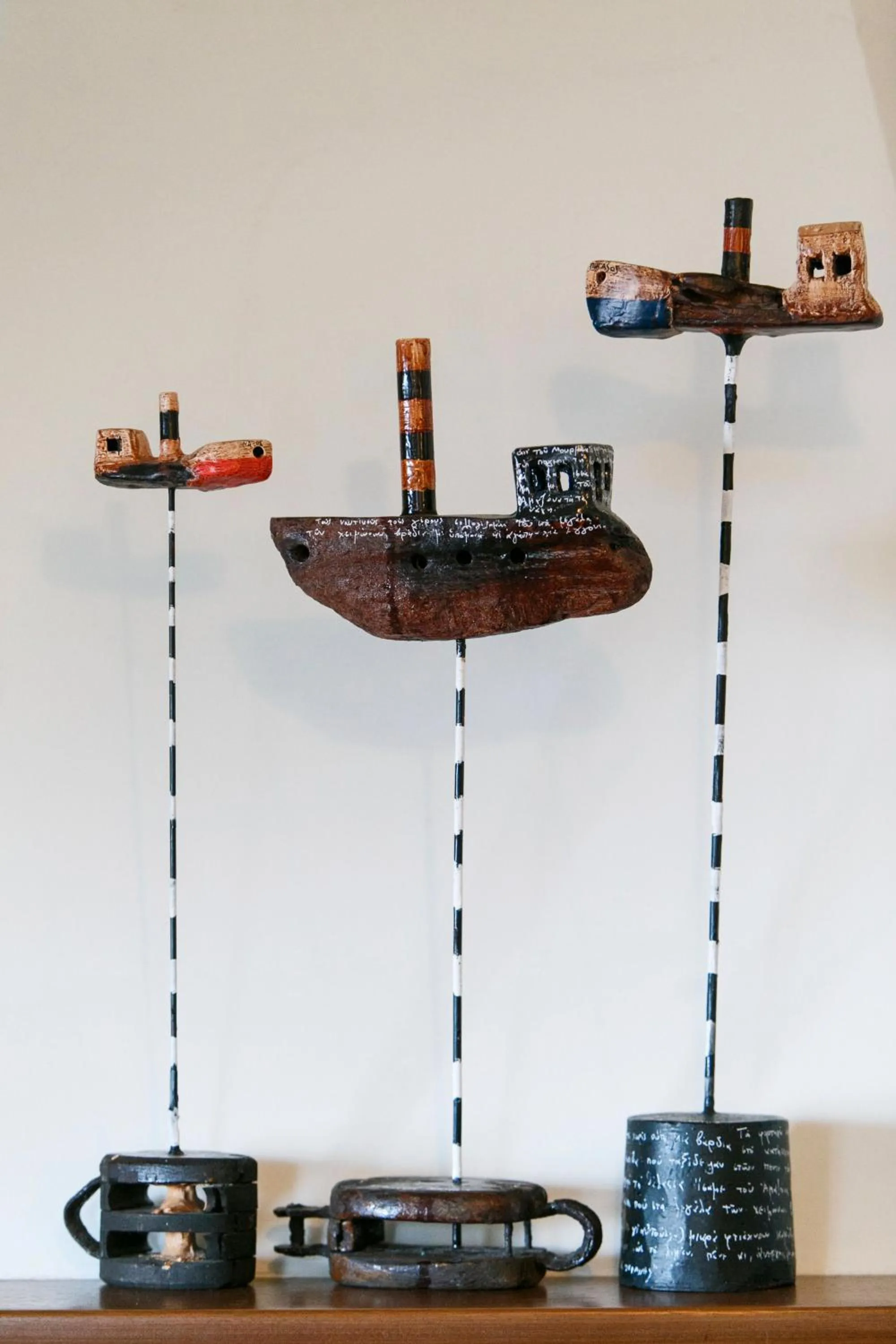 Decorative detail in Olga Hotel Mouresi