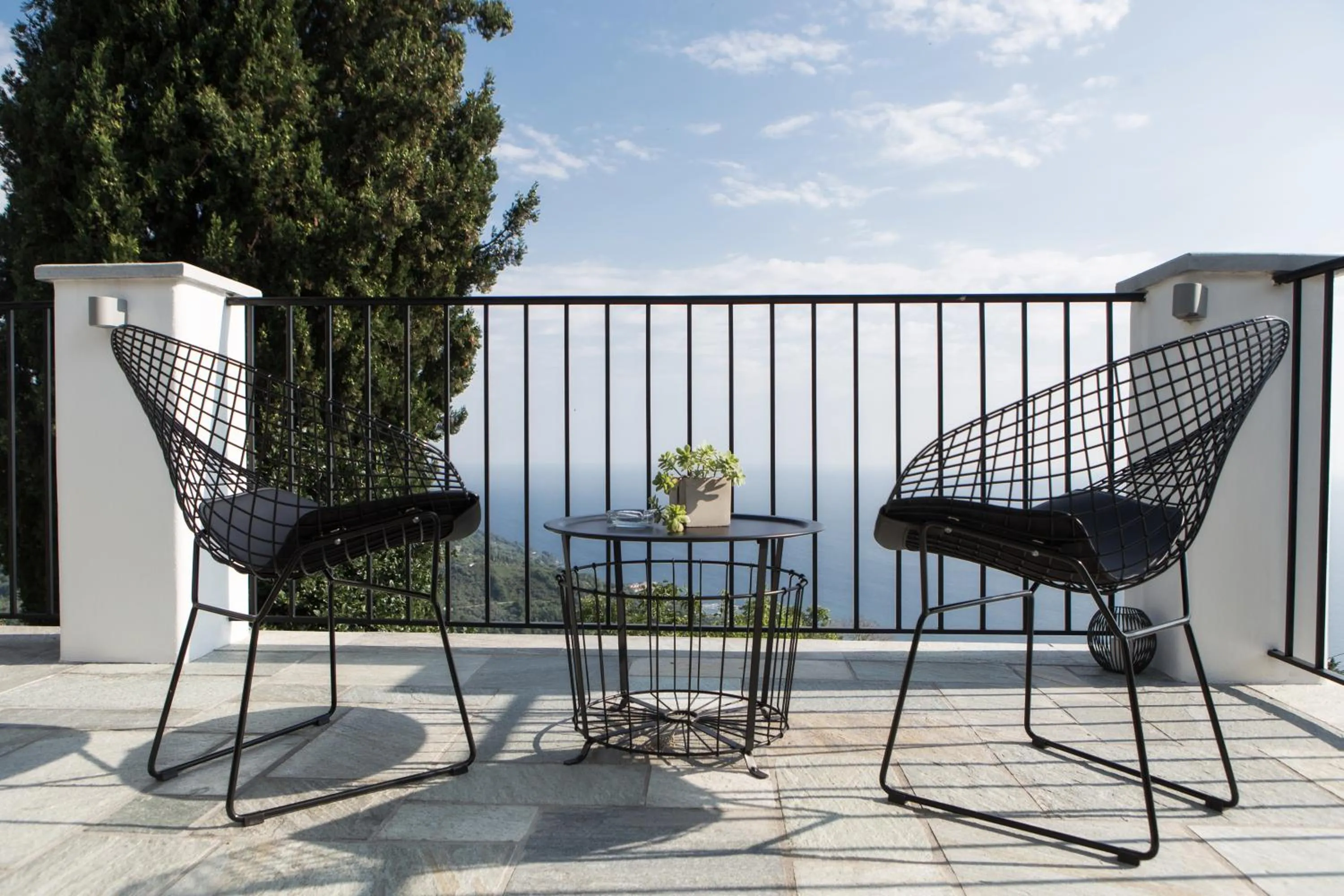 Balcony/Terrace in Olga Hotel Mouresi