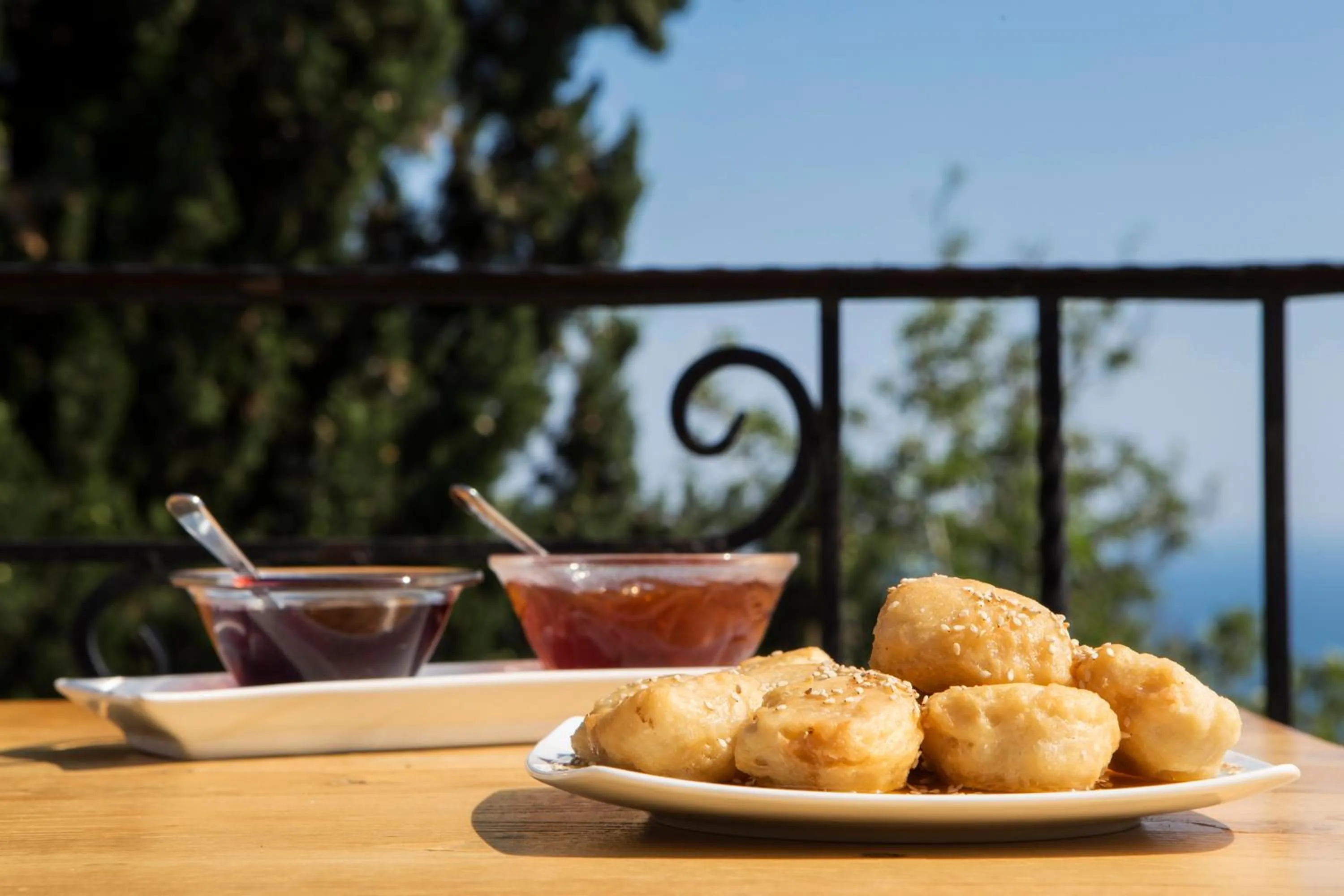 Food close-up in Olga Hotel Mouresi