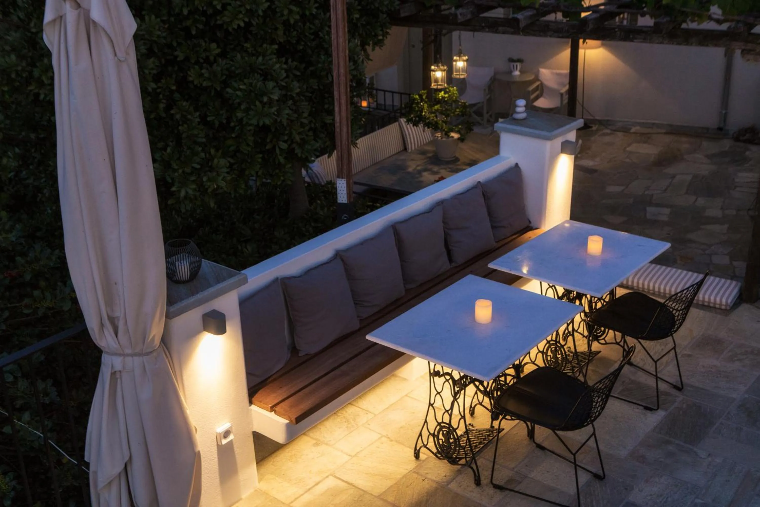 Balcony/Terrace in Olga Hotel Mouresi