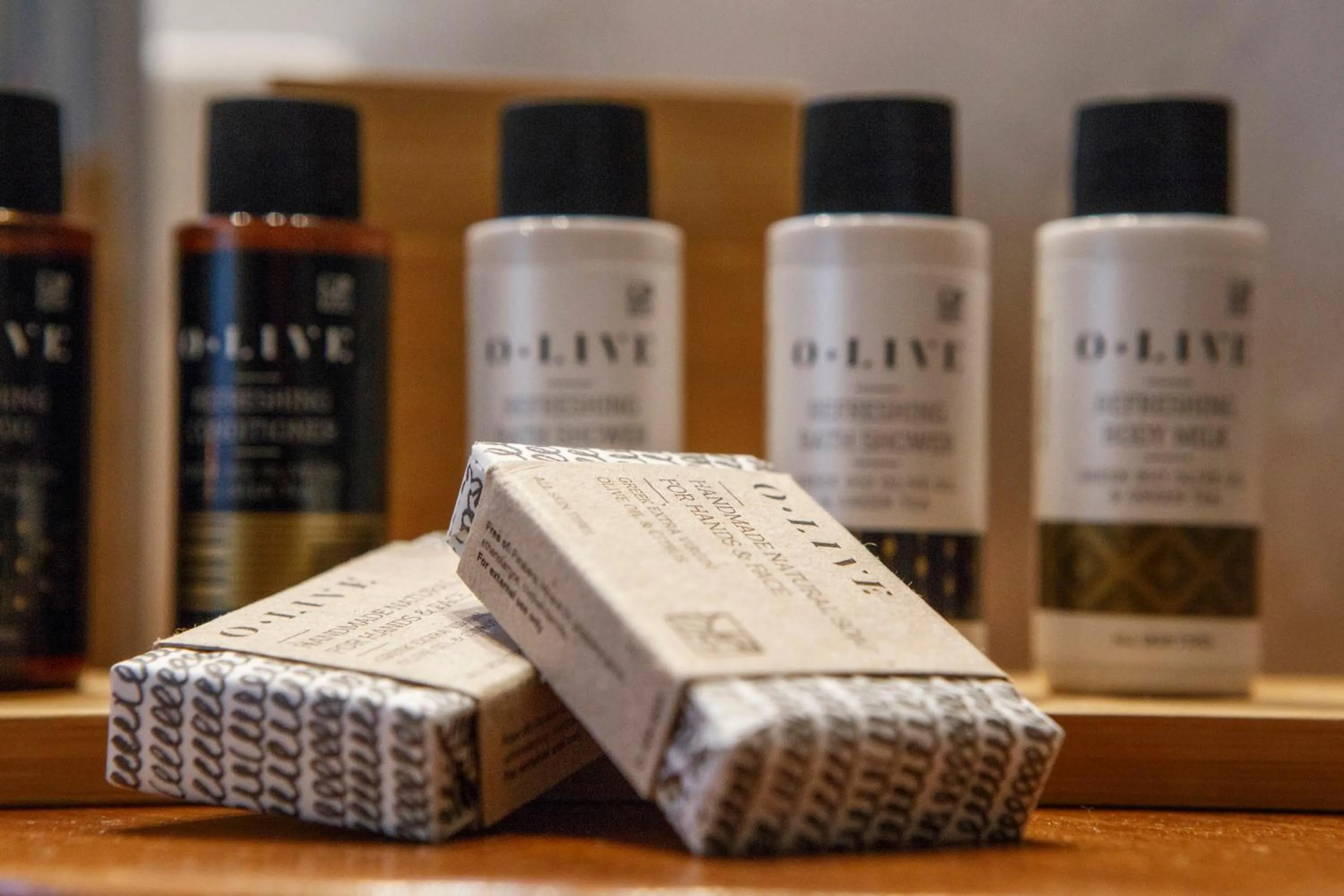 Bathroom in Olga Hotel Mouresi