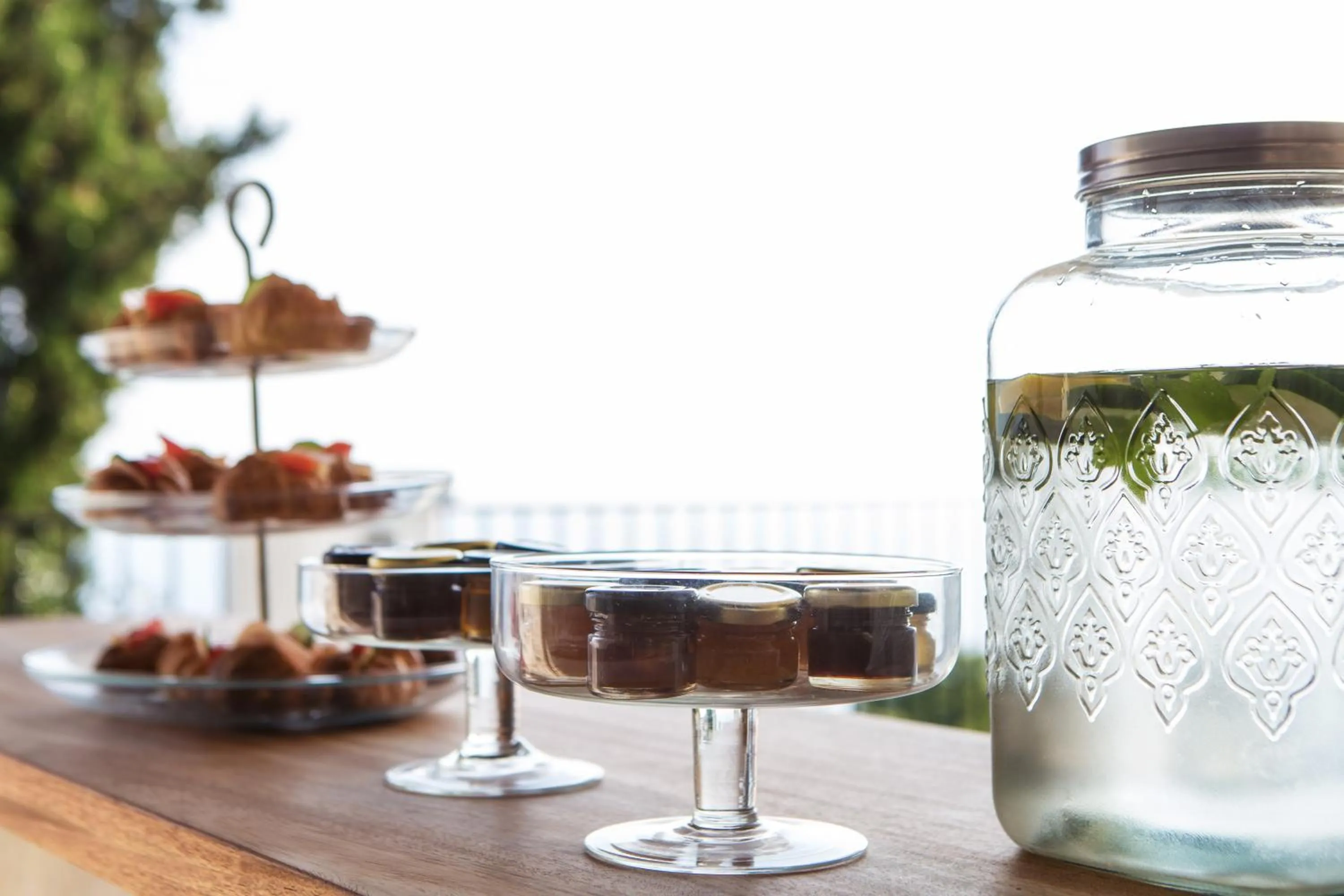 Buffet breakfast in Olga Hotel Mouresi