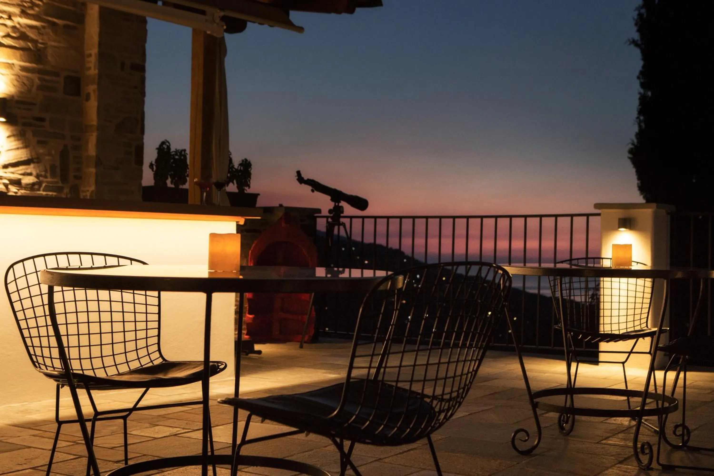 Balcony/Terrace in Olga Hotel Mouresi