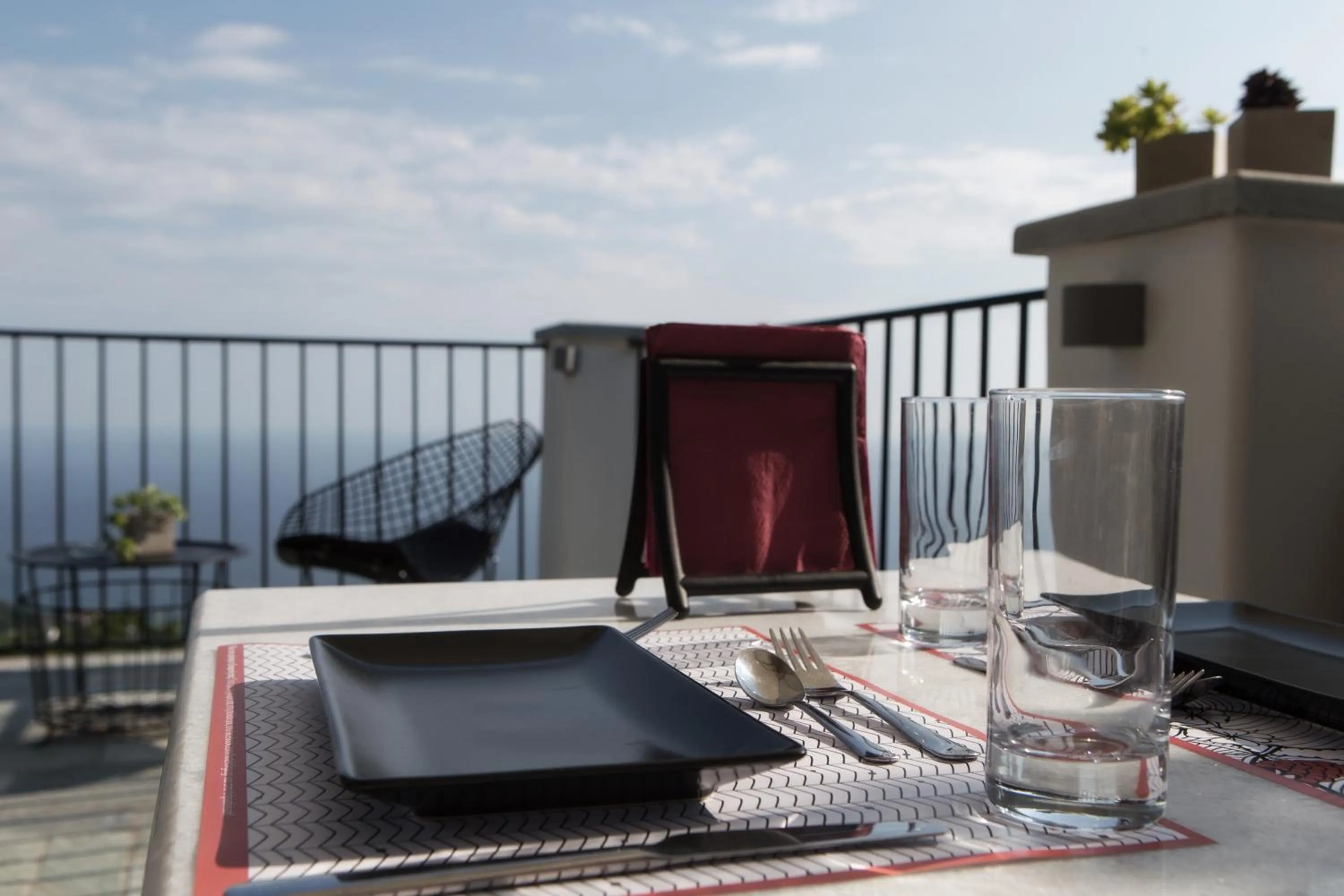 Balcony/Terrace in Olga Hotel Mouresi