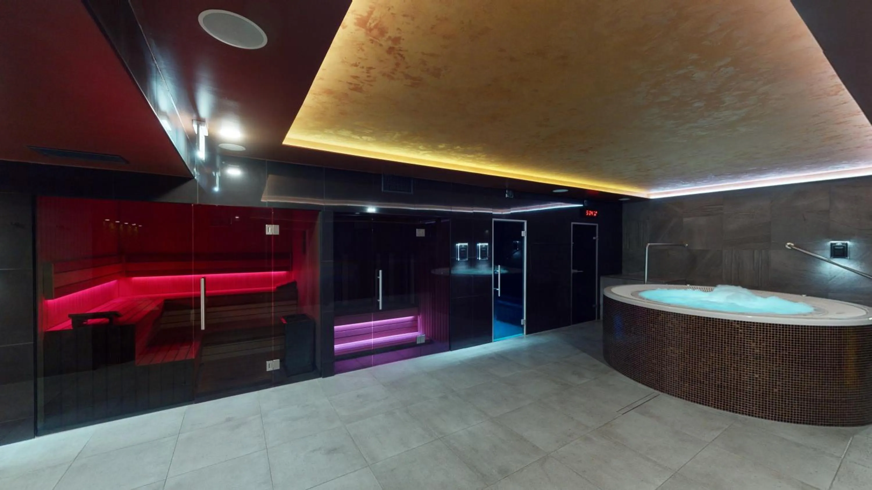 Sauna in Apartmánový Hotel HREBIENOK RESORT