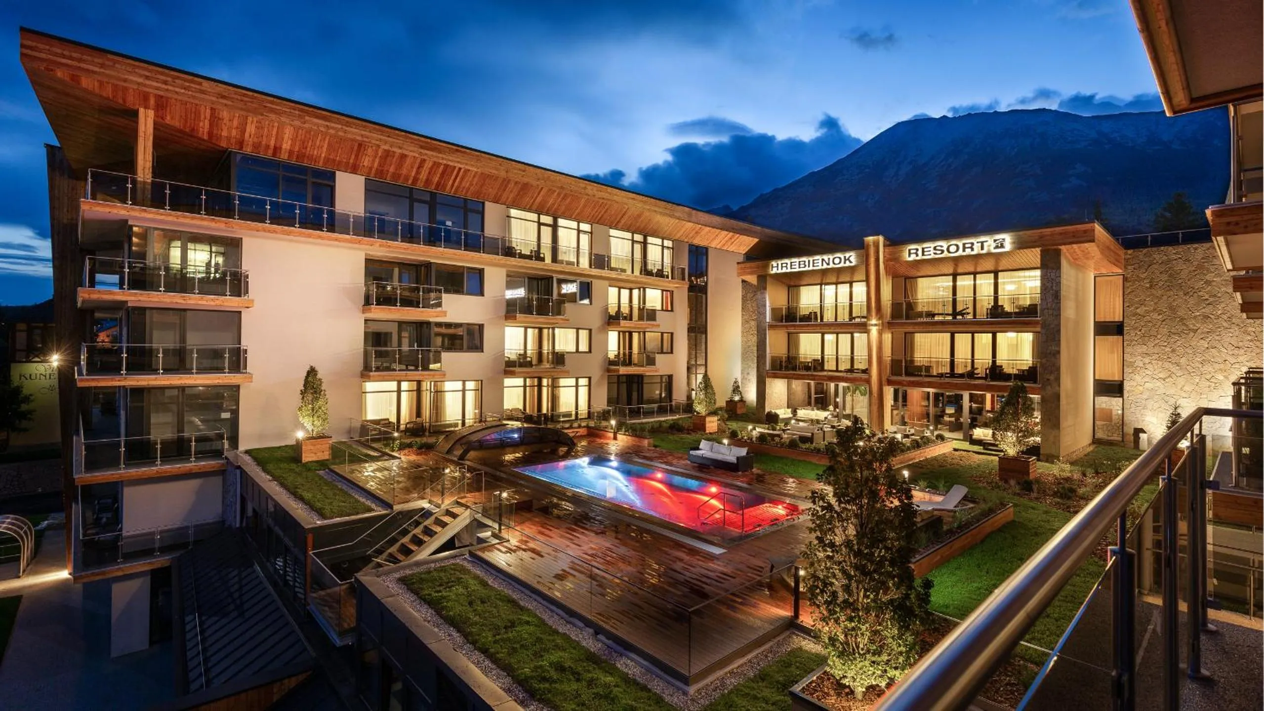 Garden in Apartmánový Hotel HREBIENOK RESORT