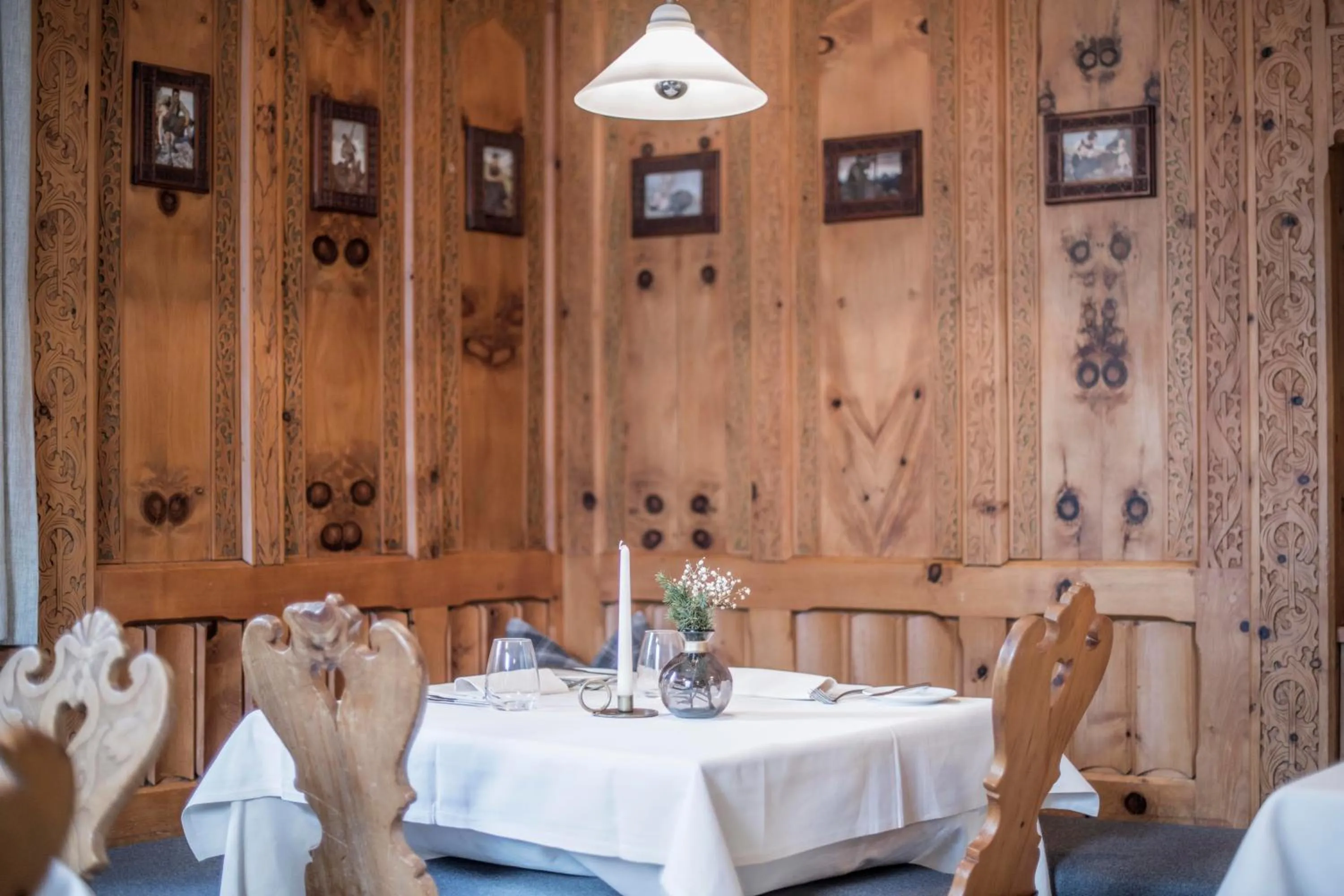 Restaurant/places to eat in Hotel Wieser