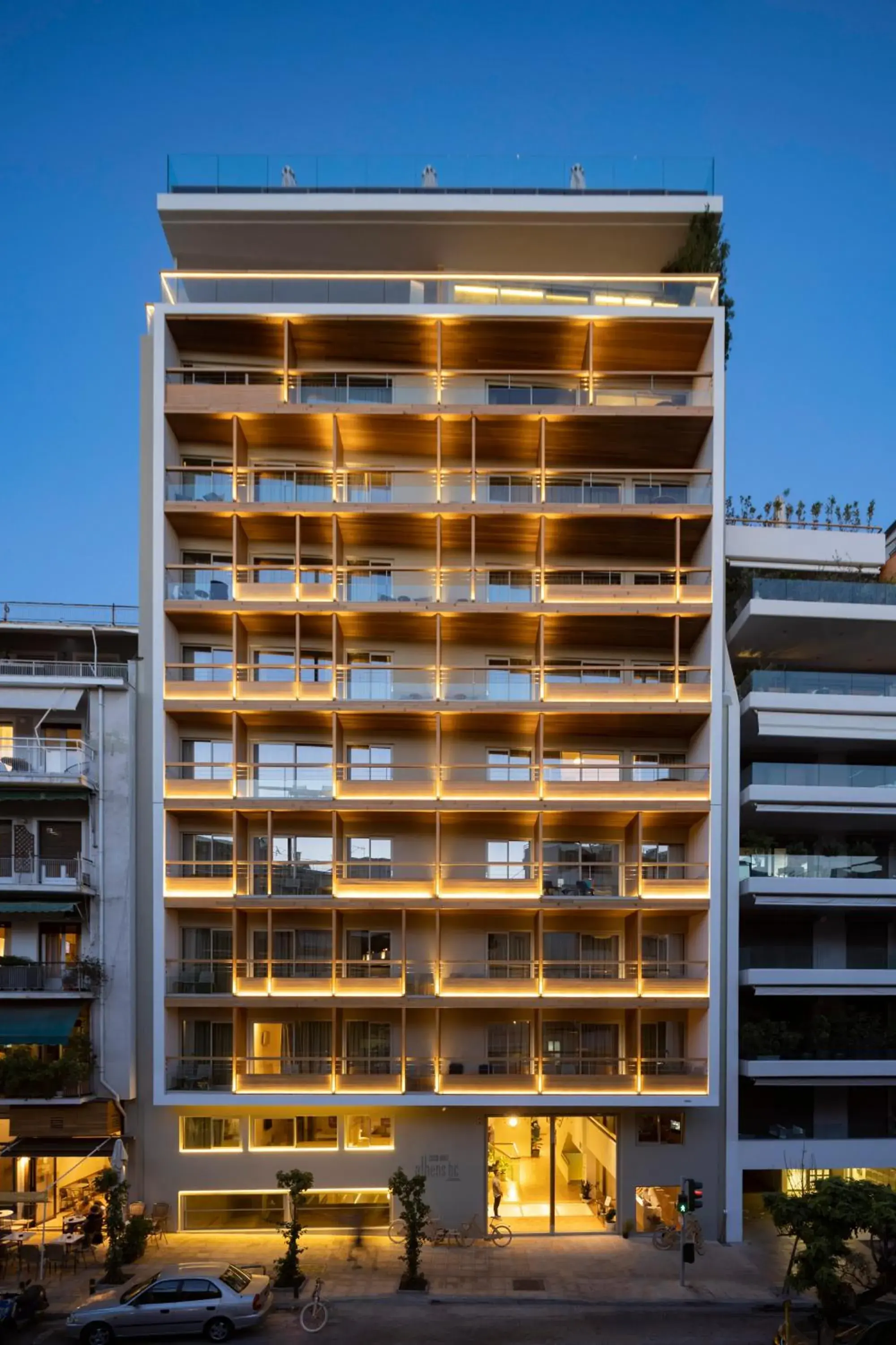 Facade/entrance in Coco-mat Athens BC Facade/entrance in Coco-mat Athens BC