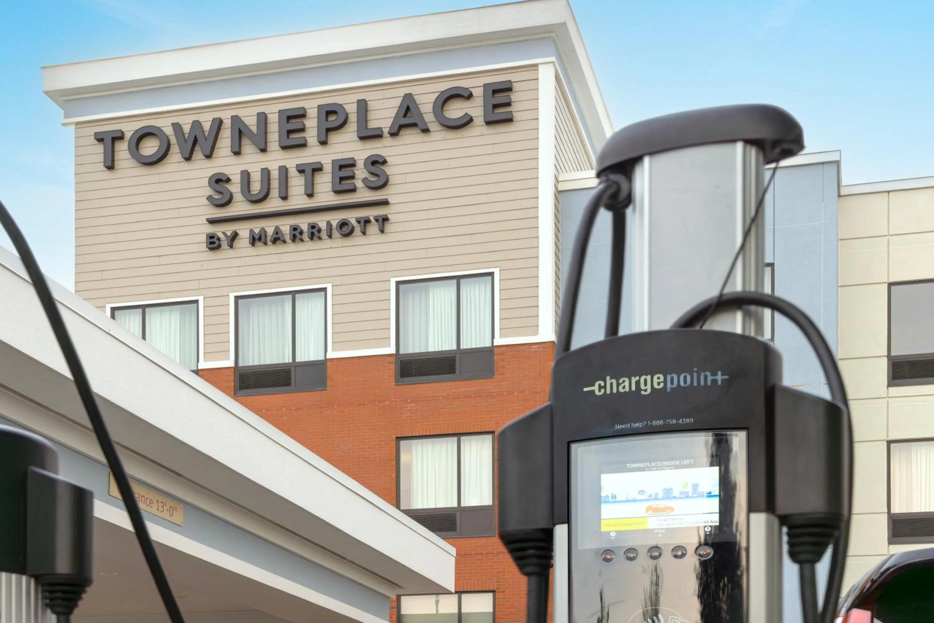 Property building in TownePlace Suites Buffalo Airport