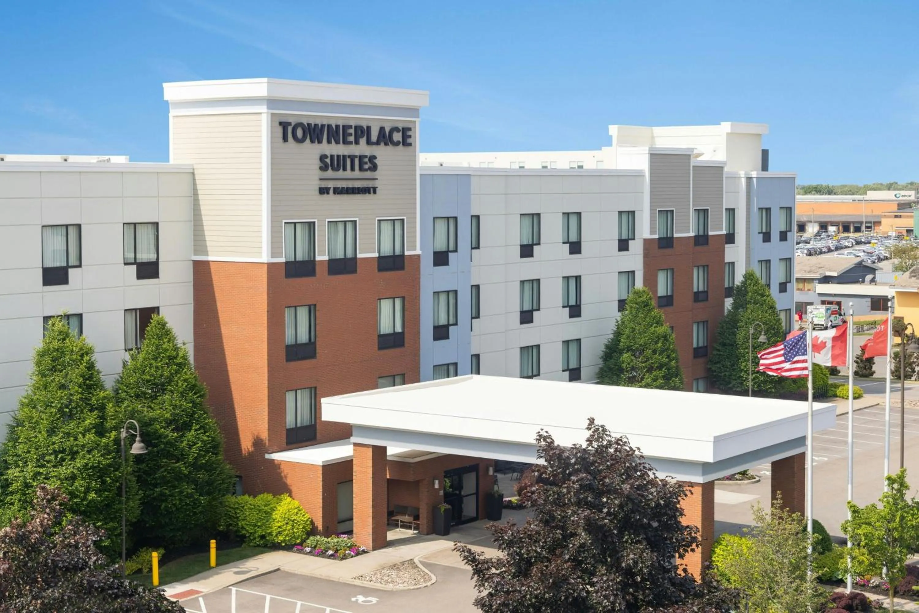 Property building in TownePlace Suites Buffalo Airport
