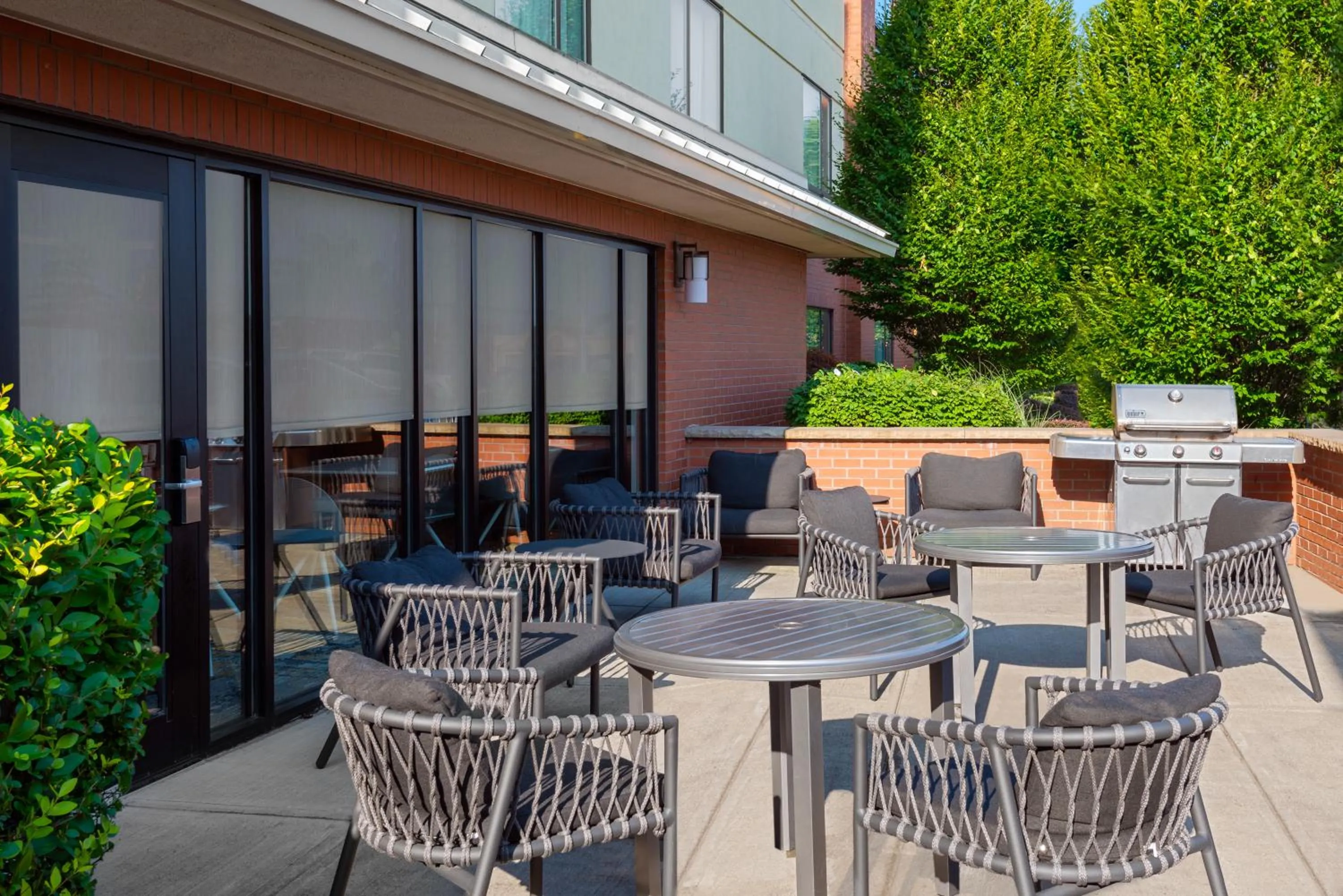 Patio in TownePlace Suites Buffalo Airport