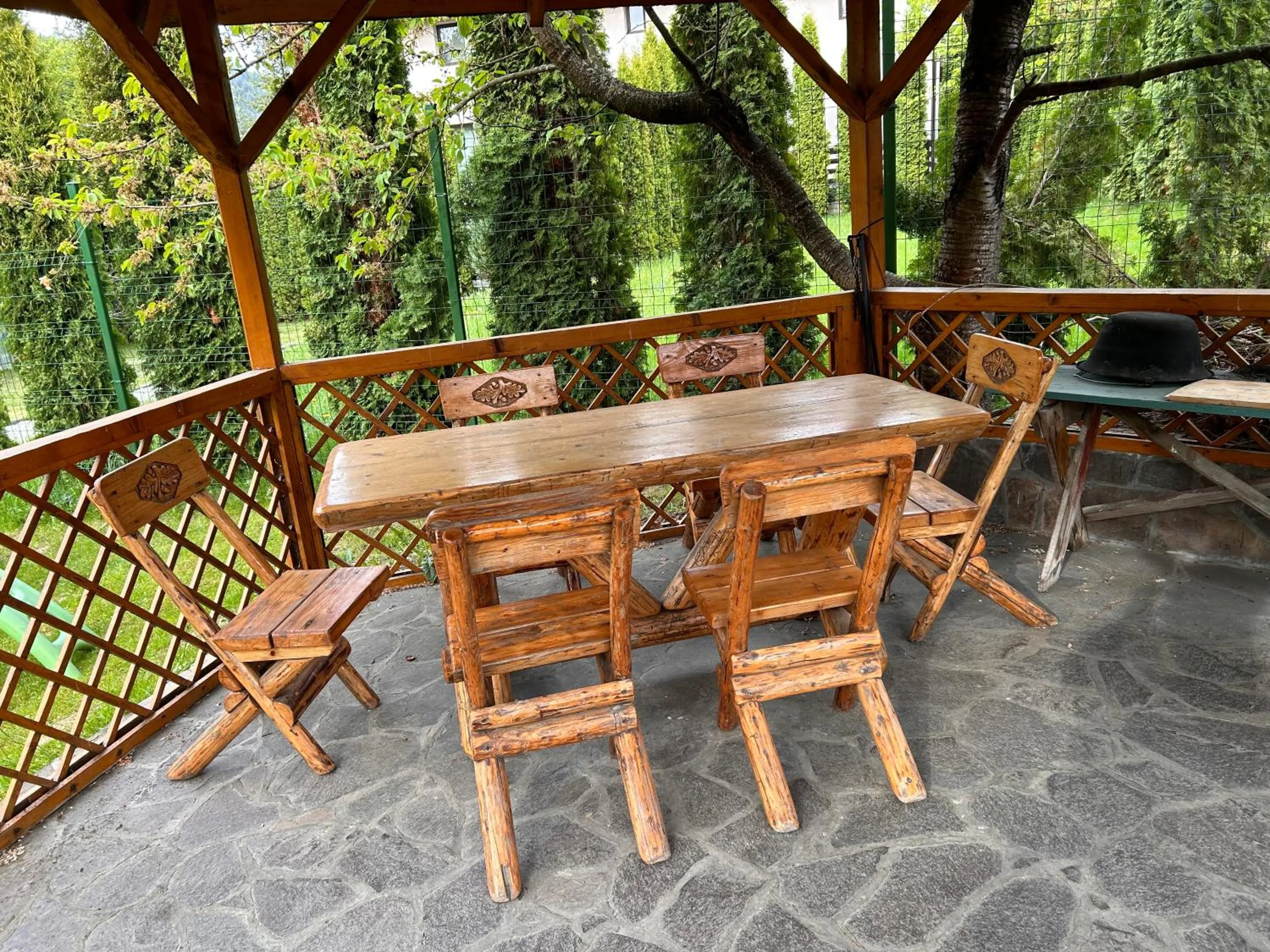 BBQ facilities in Homy family house