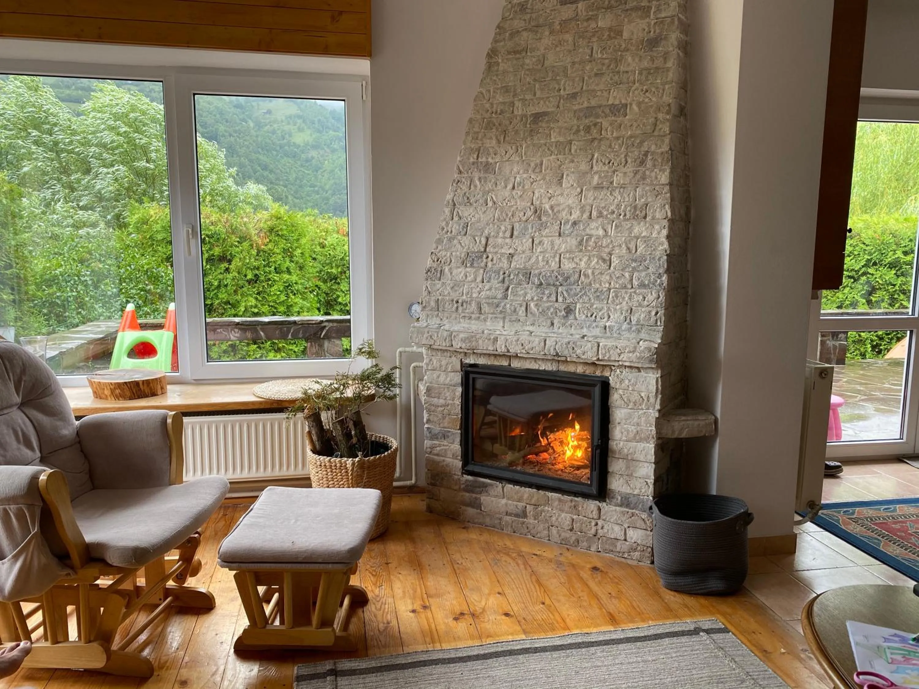 Living room in Homy family house