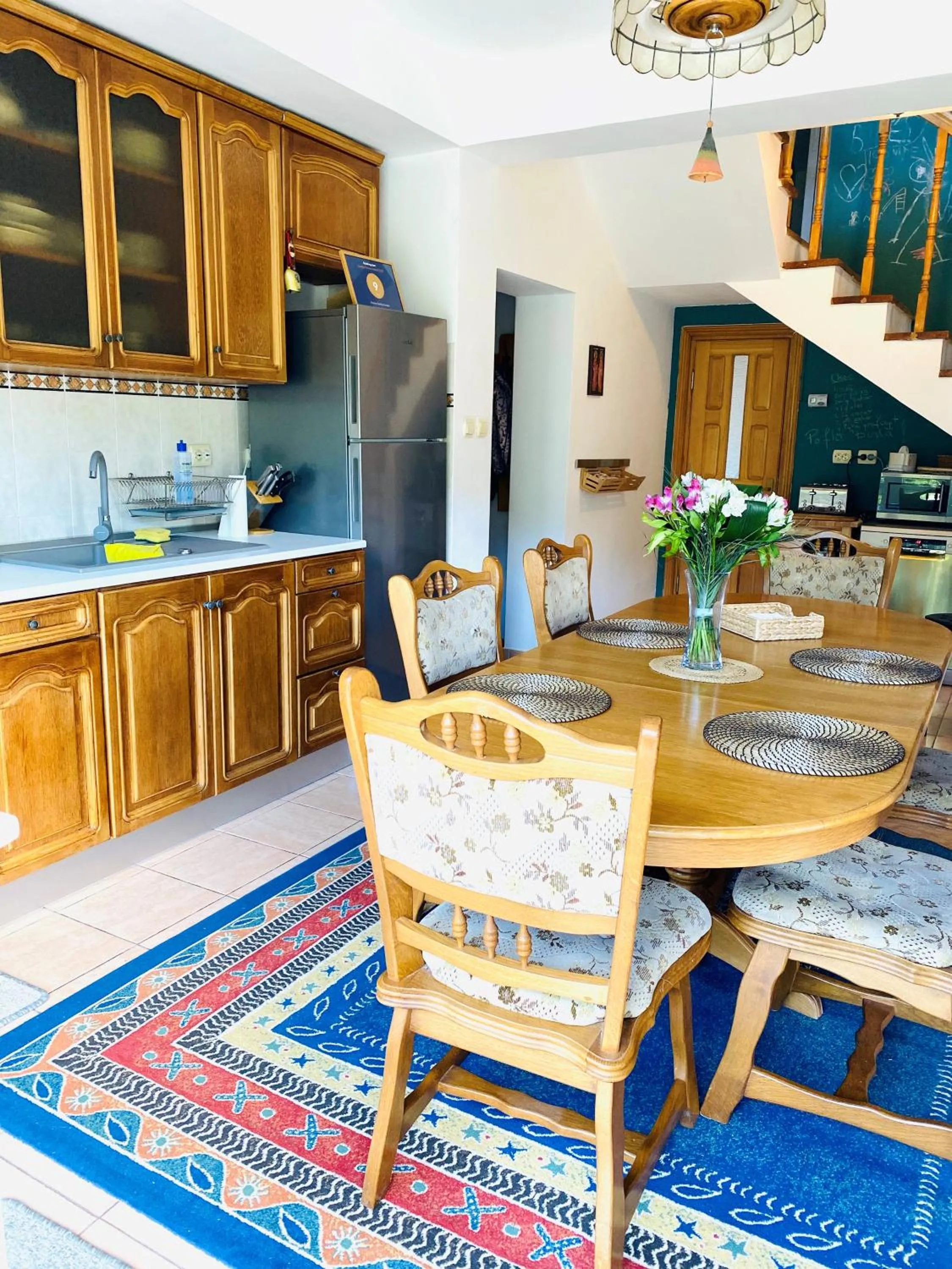 Kitchen or kitchenette in Homy family house