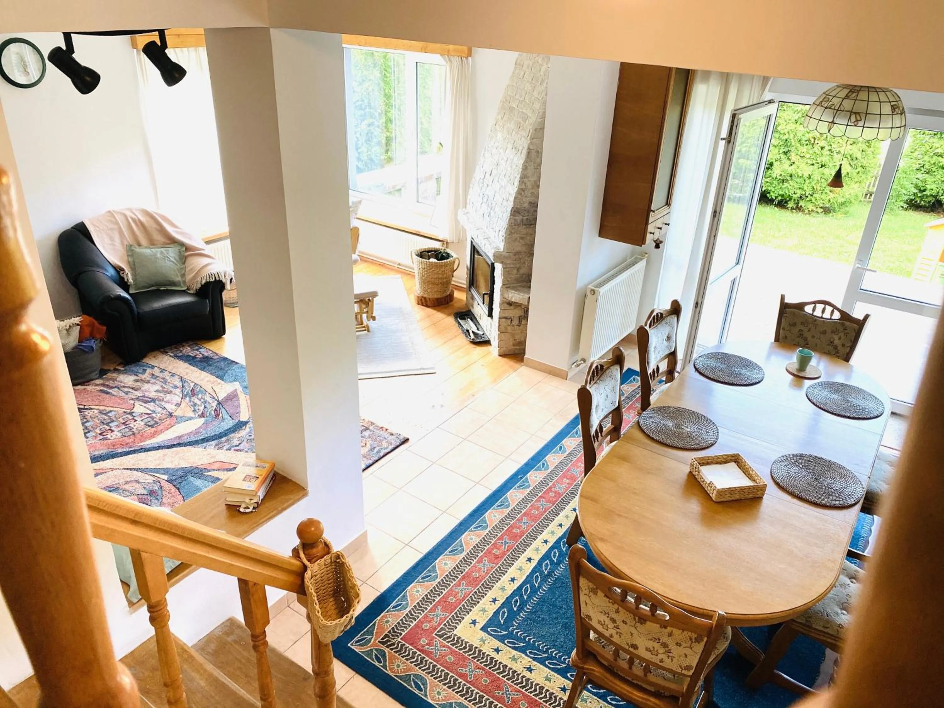 Living room in Homy family house