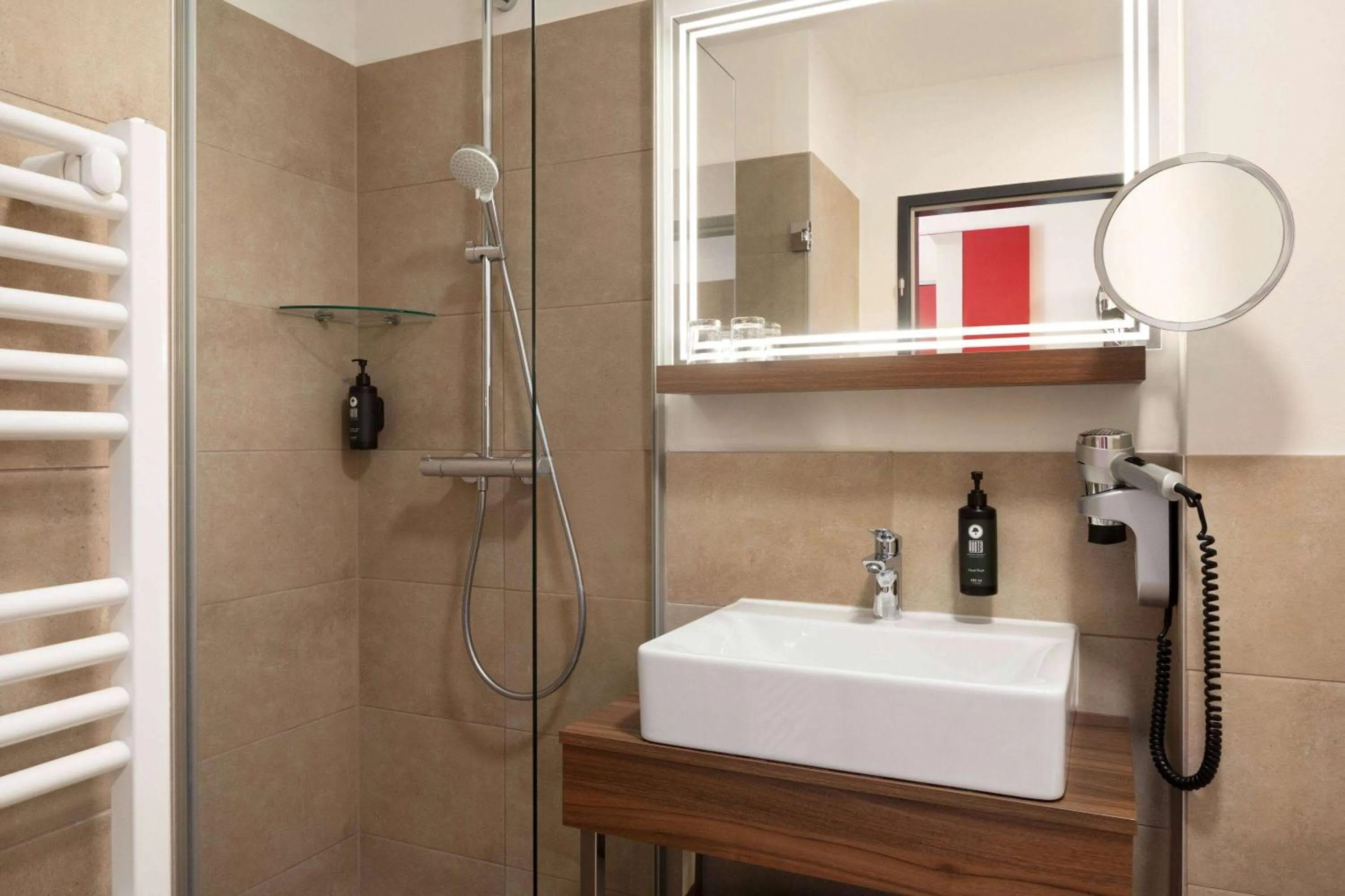 Bathroom in Amedia Express Graz Airport, Trademark Collection by Wyndham