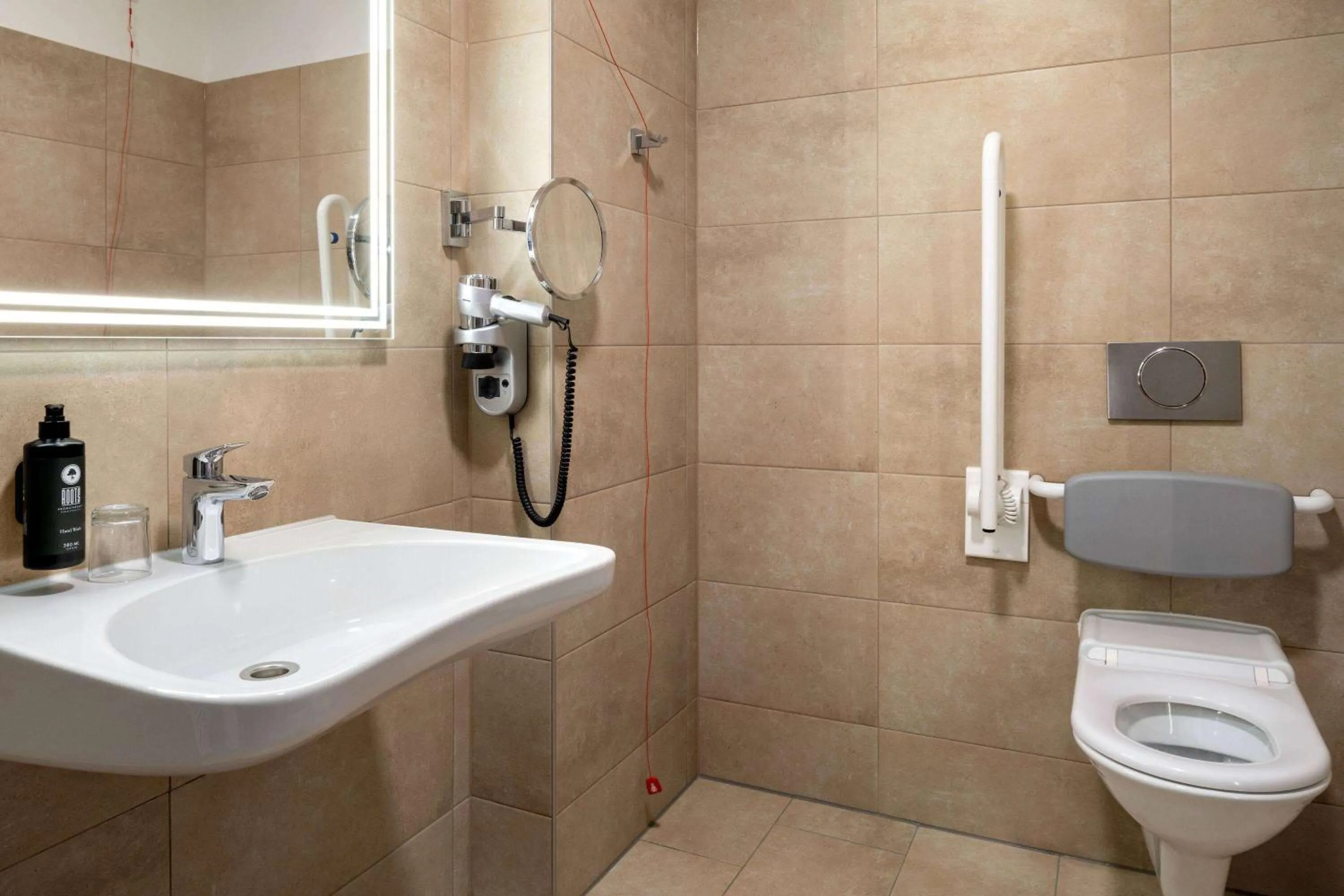 Shower in Amedia Express Graz Airport, Trademark Collection by Wyndham