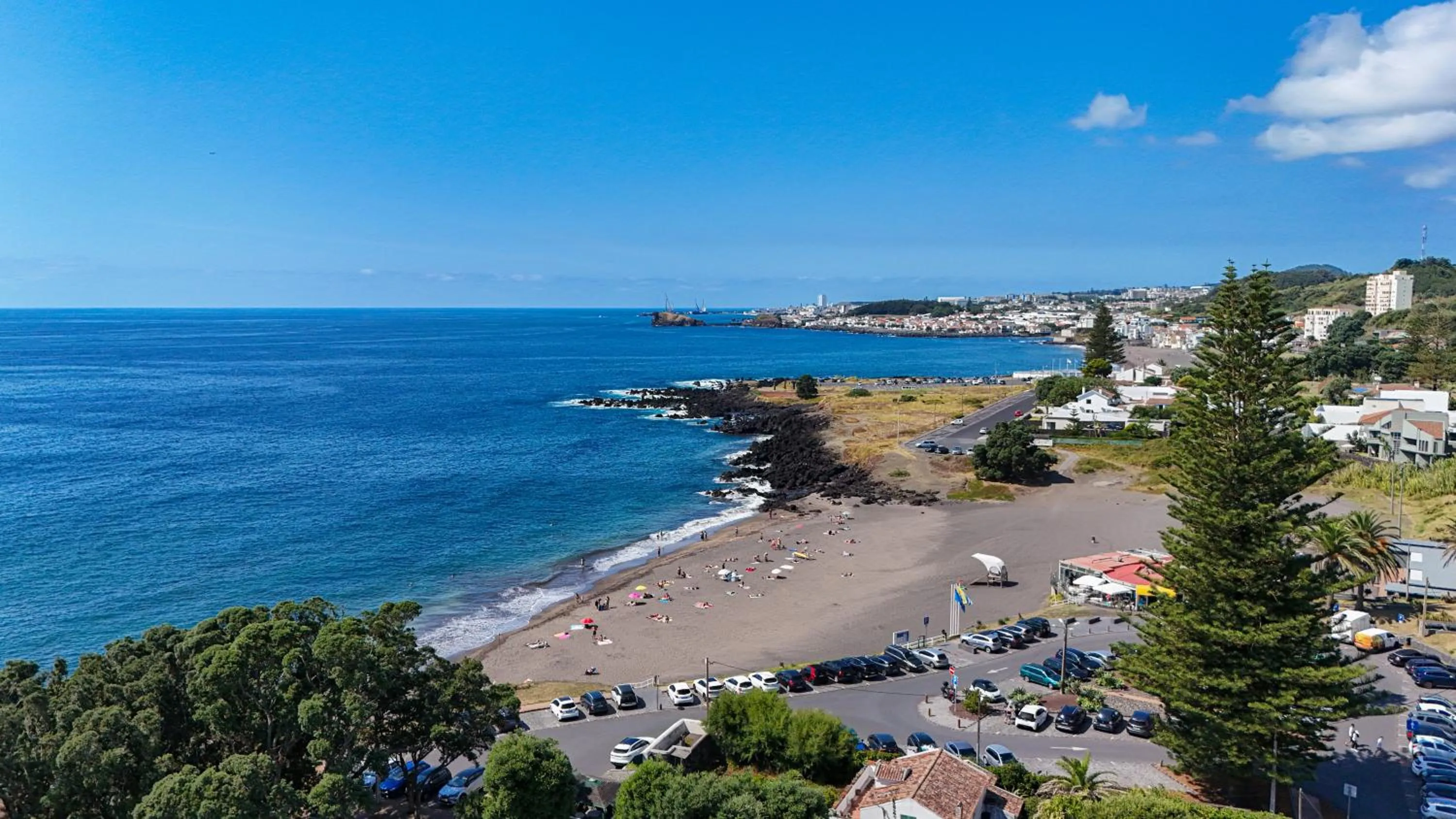 Bird's eye view in Aqua - Pópulo Eco Village