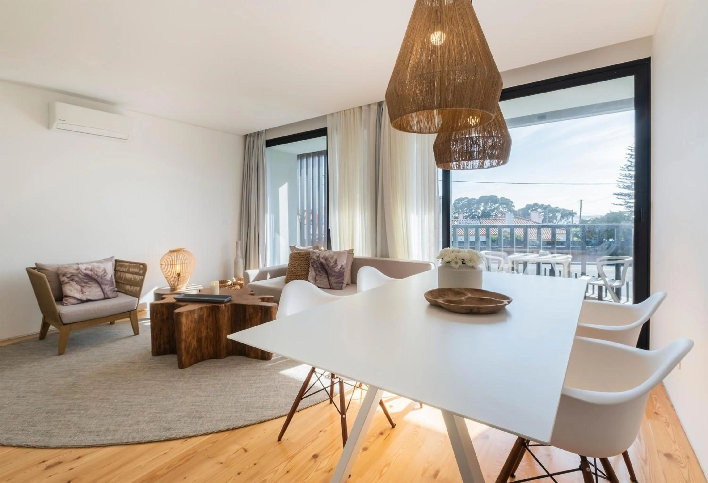 Living room in Aqua - Pópulo Eco Village