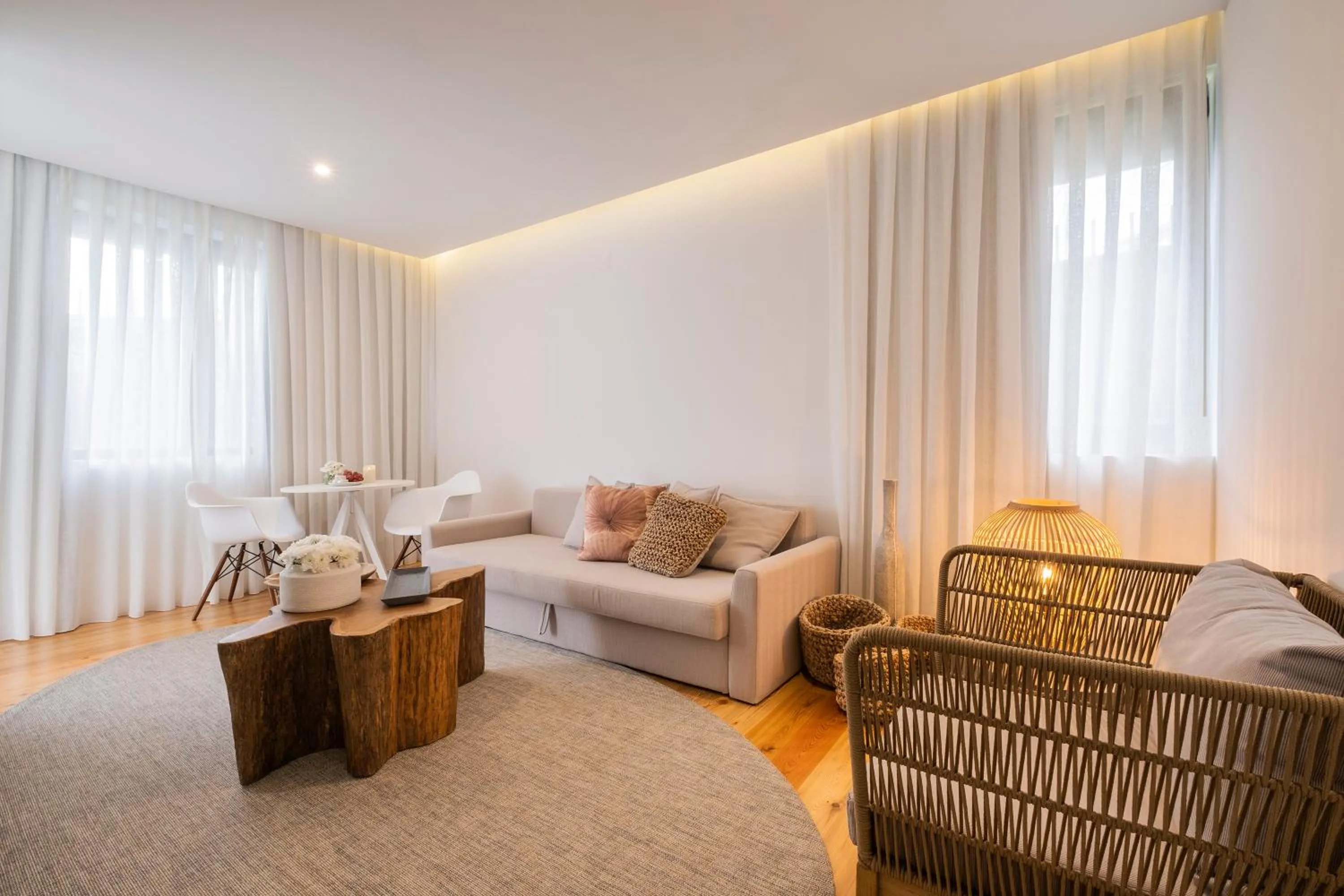 Living room in Aqua - Pópulo Eco Village