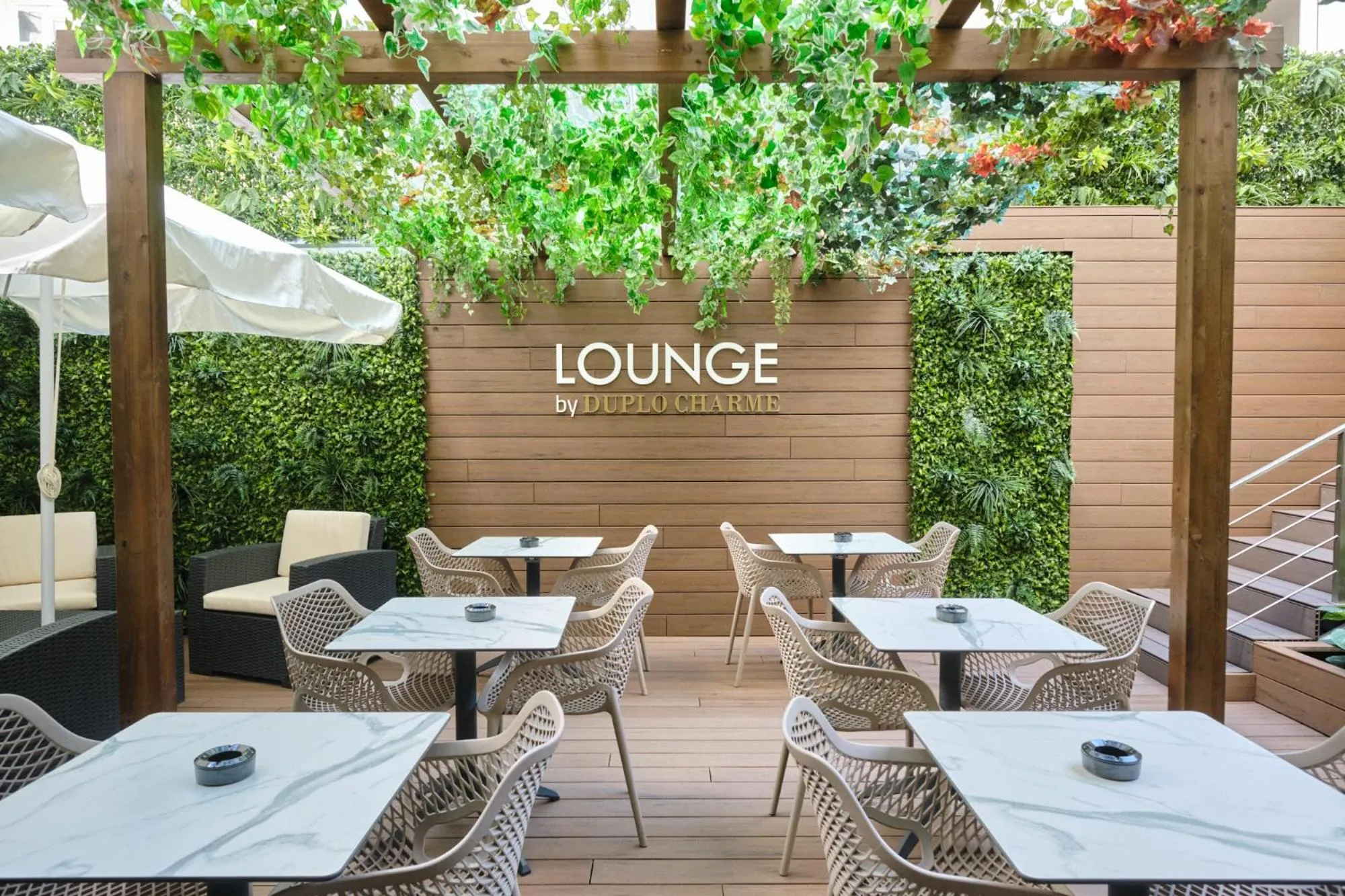 Patio in Duplo Charme Boutique Hotel