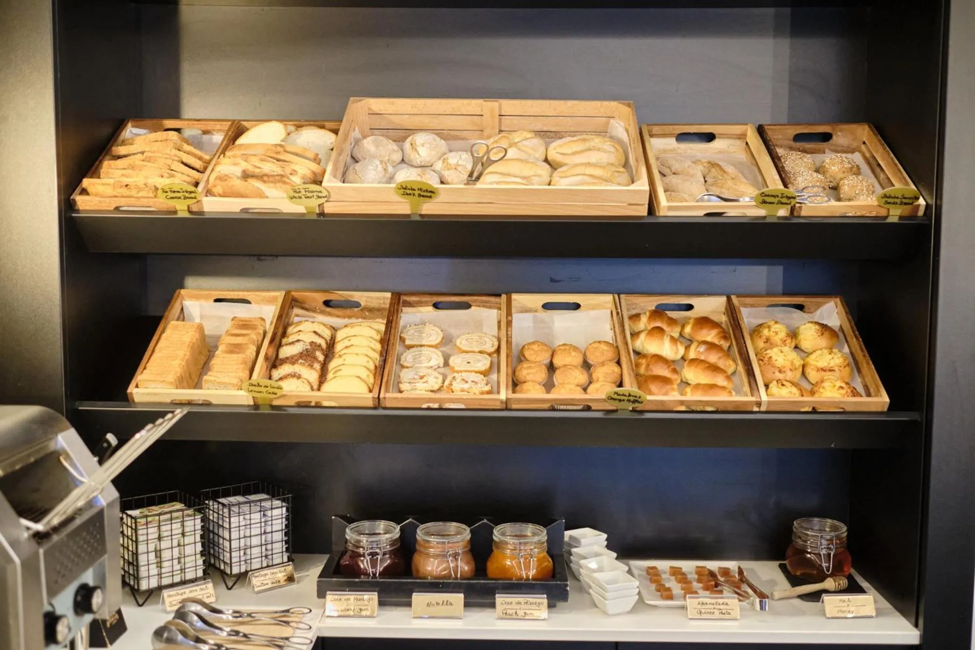 Buffet breakfast in Duplo Charme Boutique Hotel