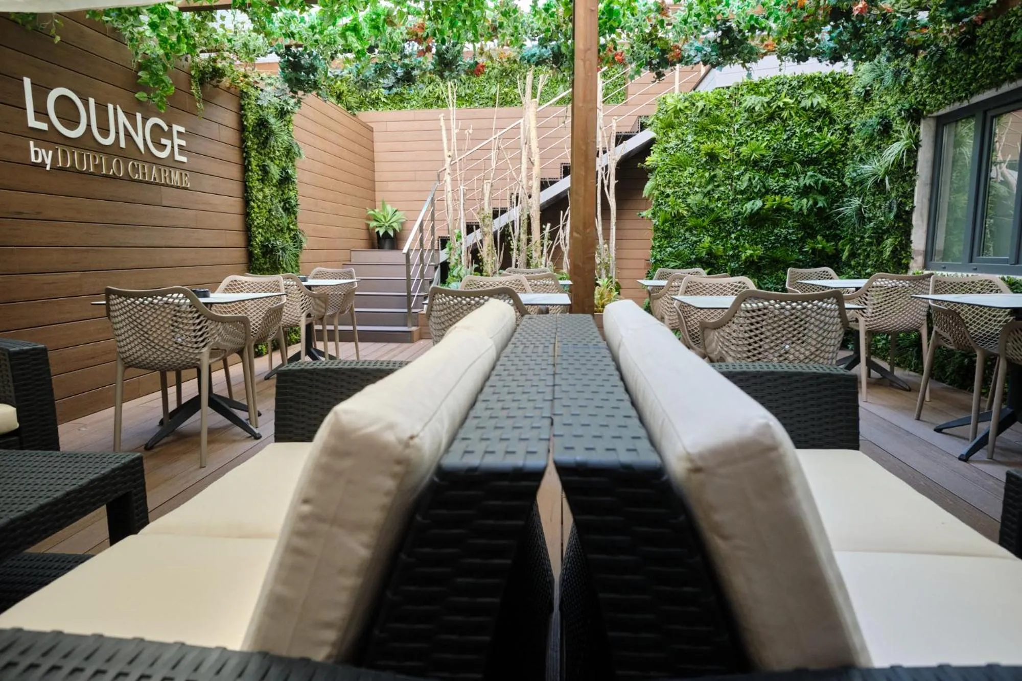 Patio in Duplo Charme Boutique Hotel