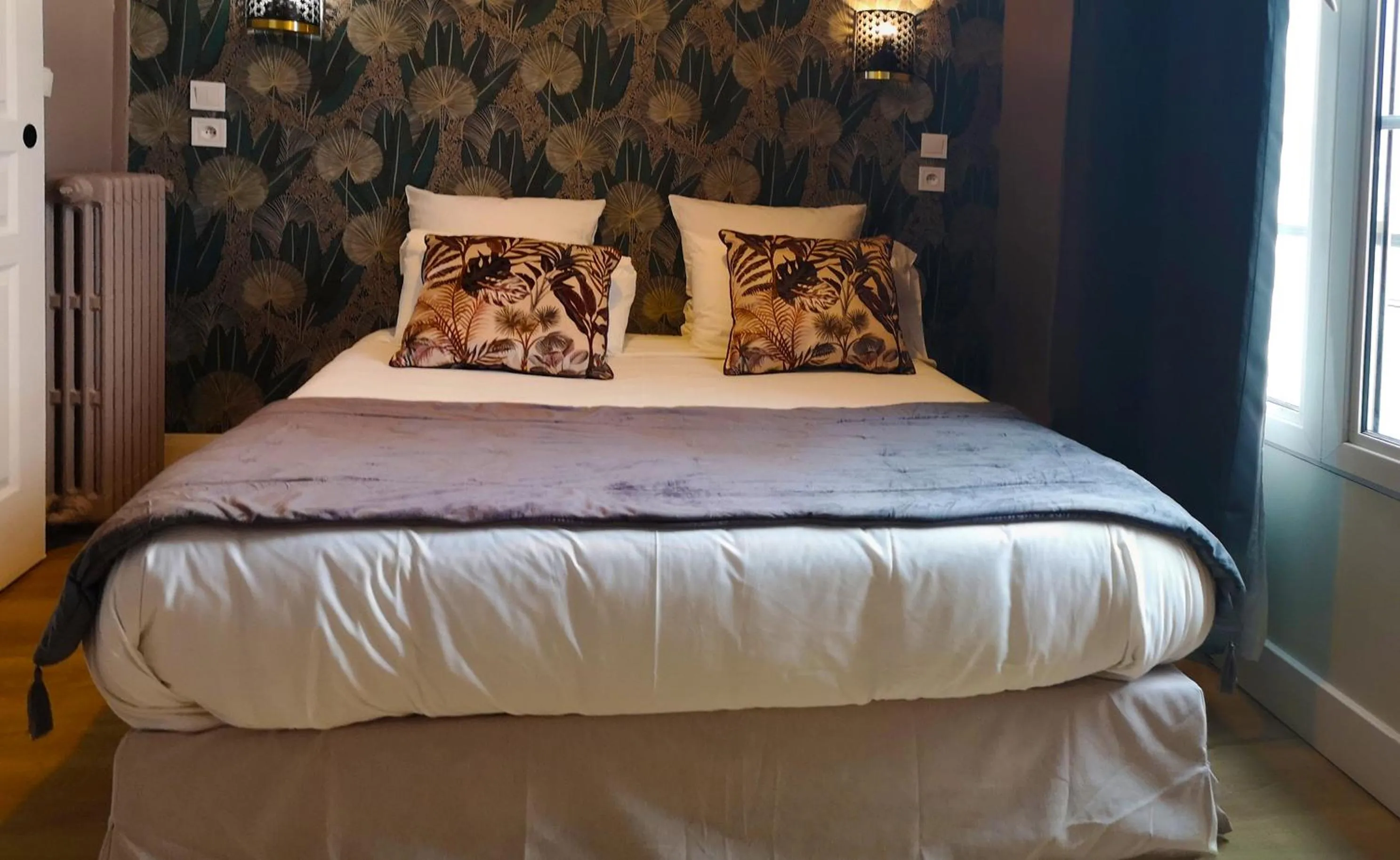Bed in Hotel Hippodrome