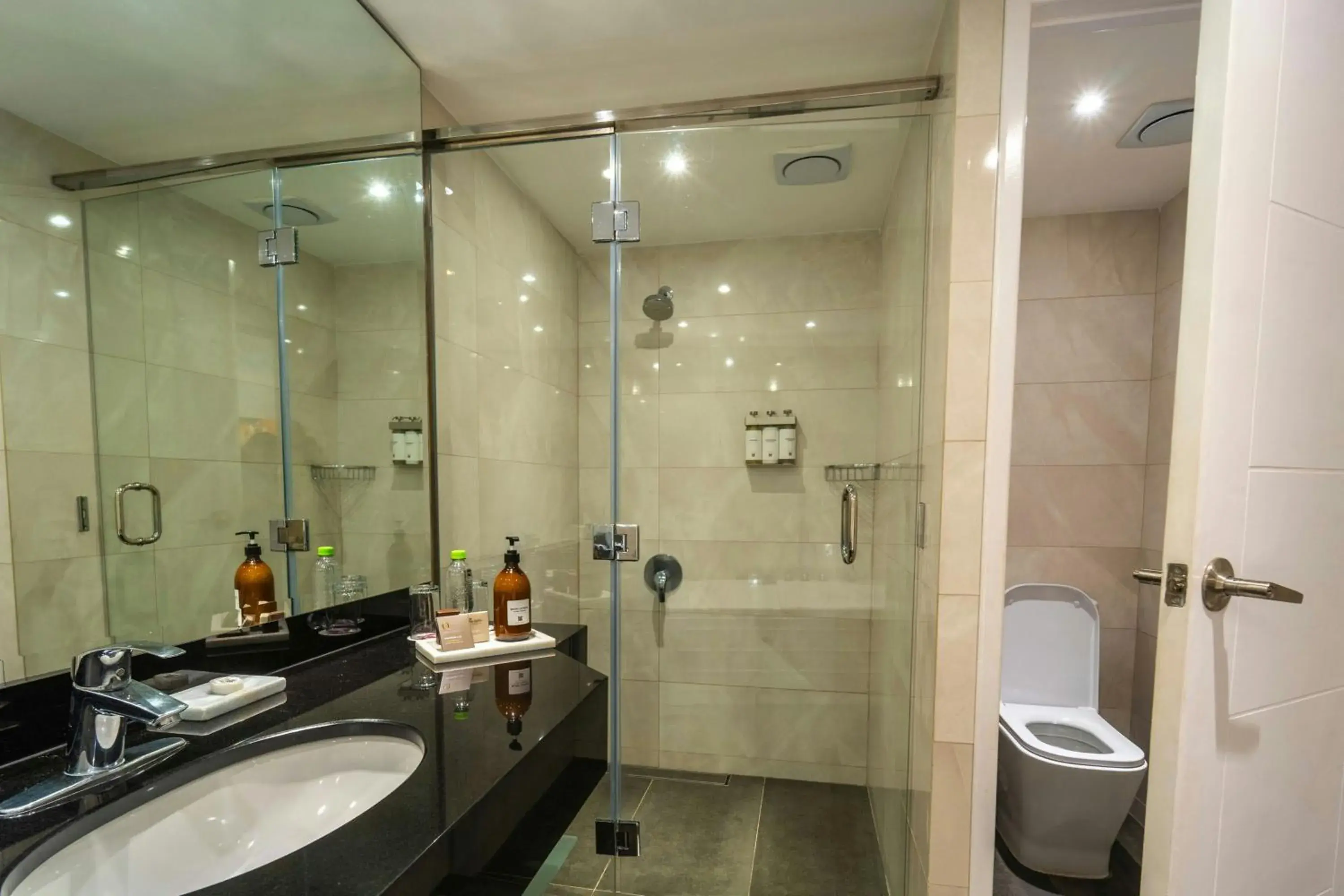 Bathroom in Los Tajibos, Santa Cruz de la Sierra, a Tribute Portfolio Hotel Bathroom in Los Tajibos, Santa Cruz de la Sierra, a Tribute Portfolio Hotel