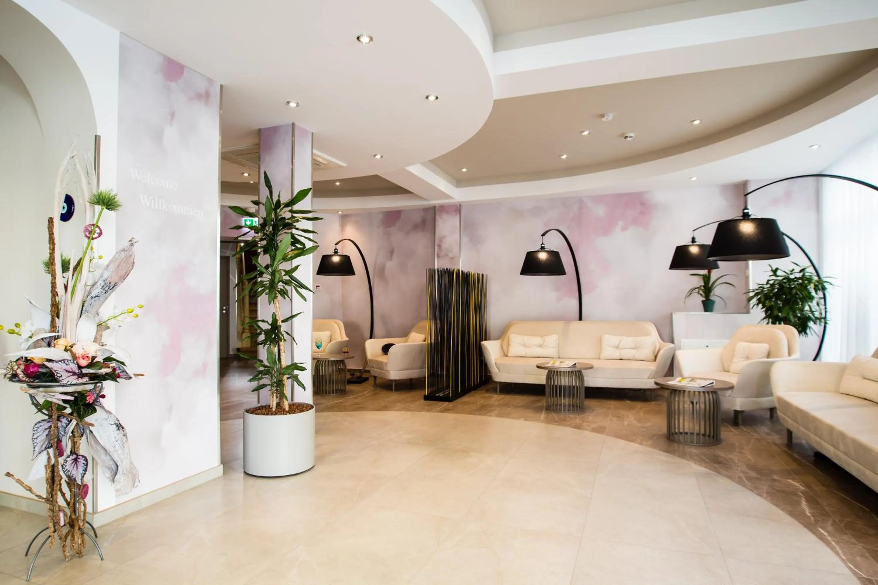 Lobby or reception in Hotel Atlas Leipzig